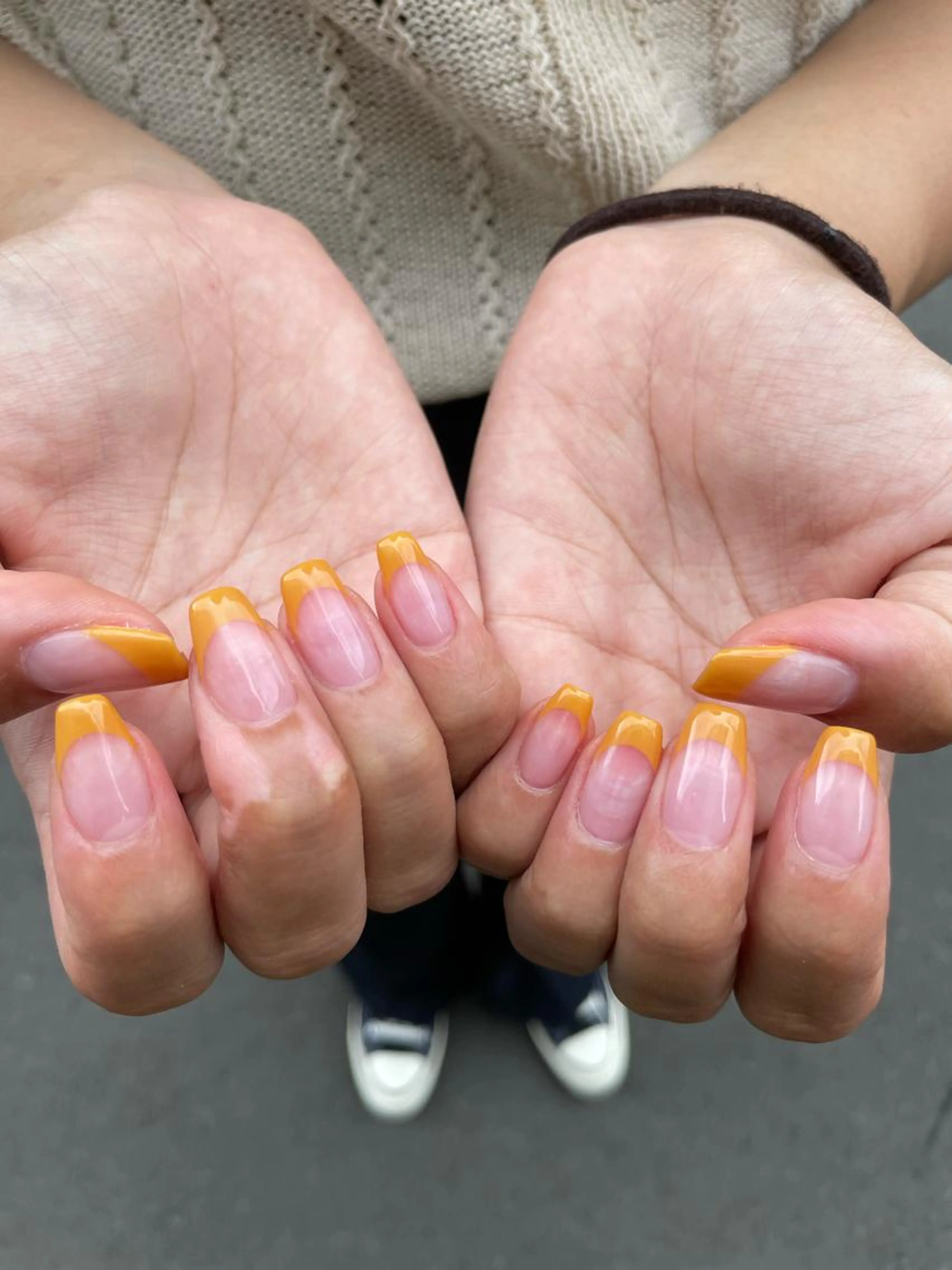 オフ有♪【Hand】フレンチ（クリアベース）他店様オフ＋¥500の写真