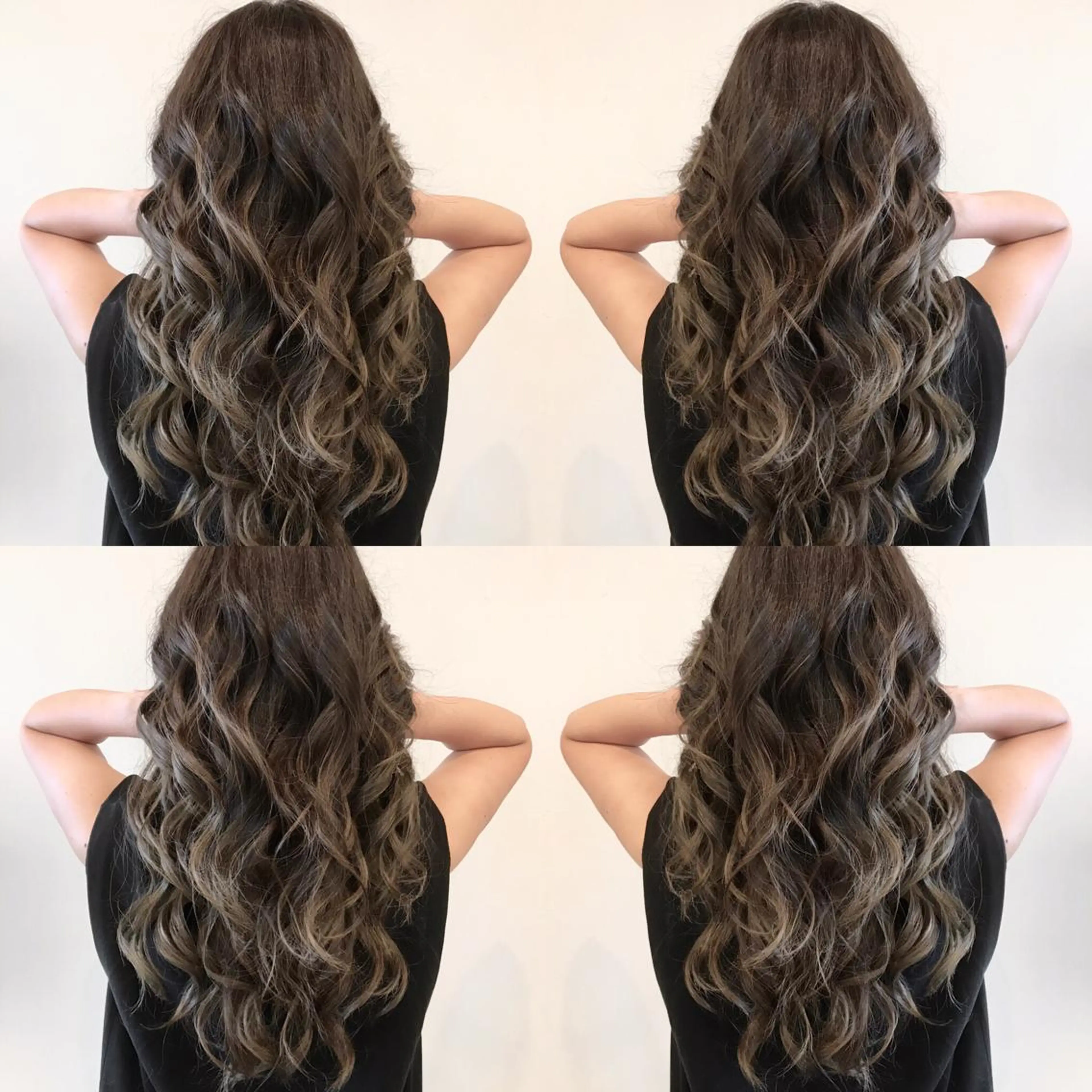 ロング カラー ブリーチ 透明感カラー グラデーションカラー ハイライトカラー ハイライト Hair make VERDA所属・富永 憲一郎のヘアスタイル