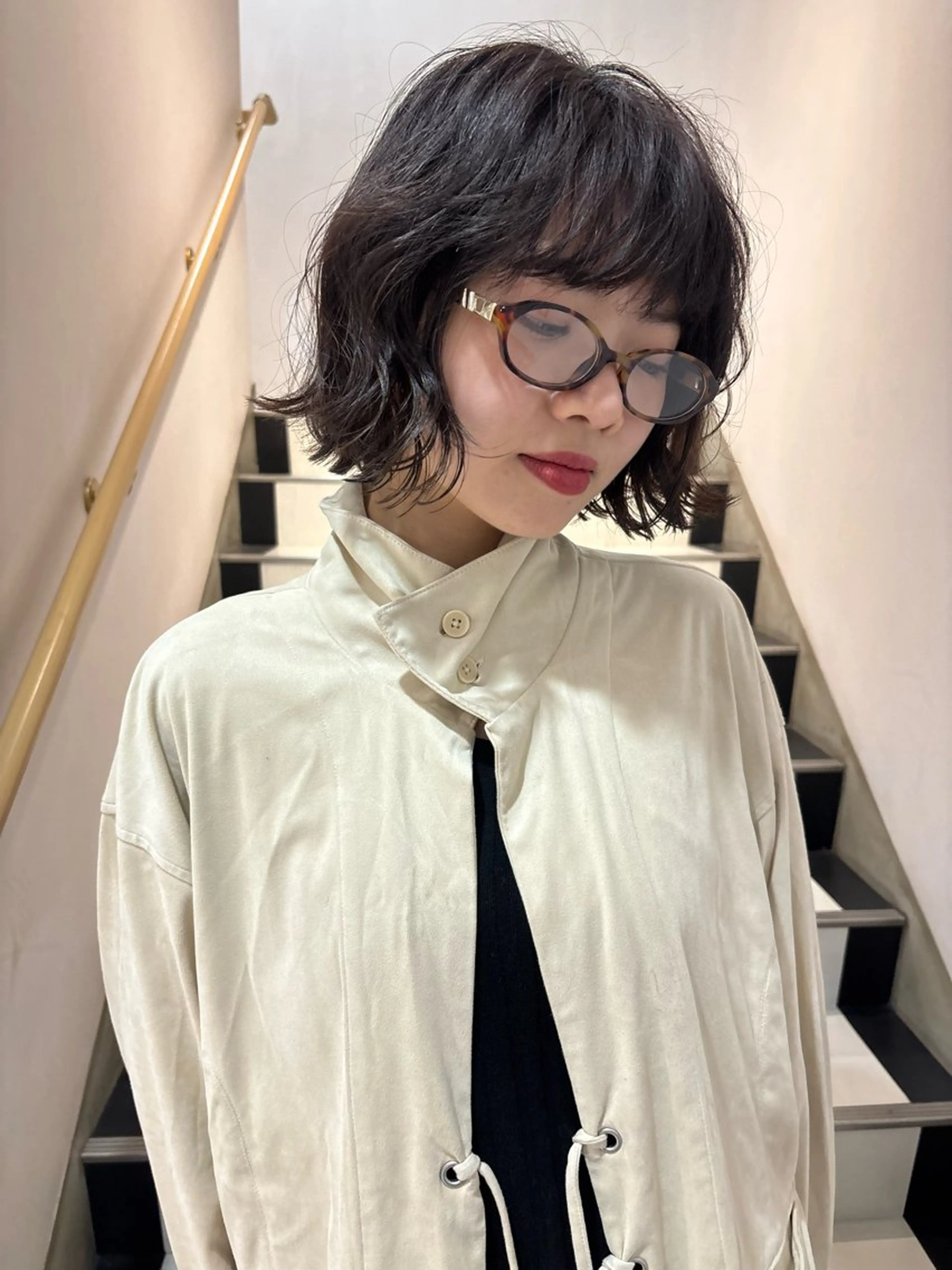 カラー カット ヘアカラー トリートメント Wカラー/レイヤー /ボブ/otohaのヘアスタイル