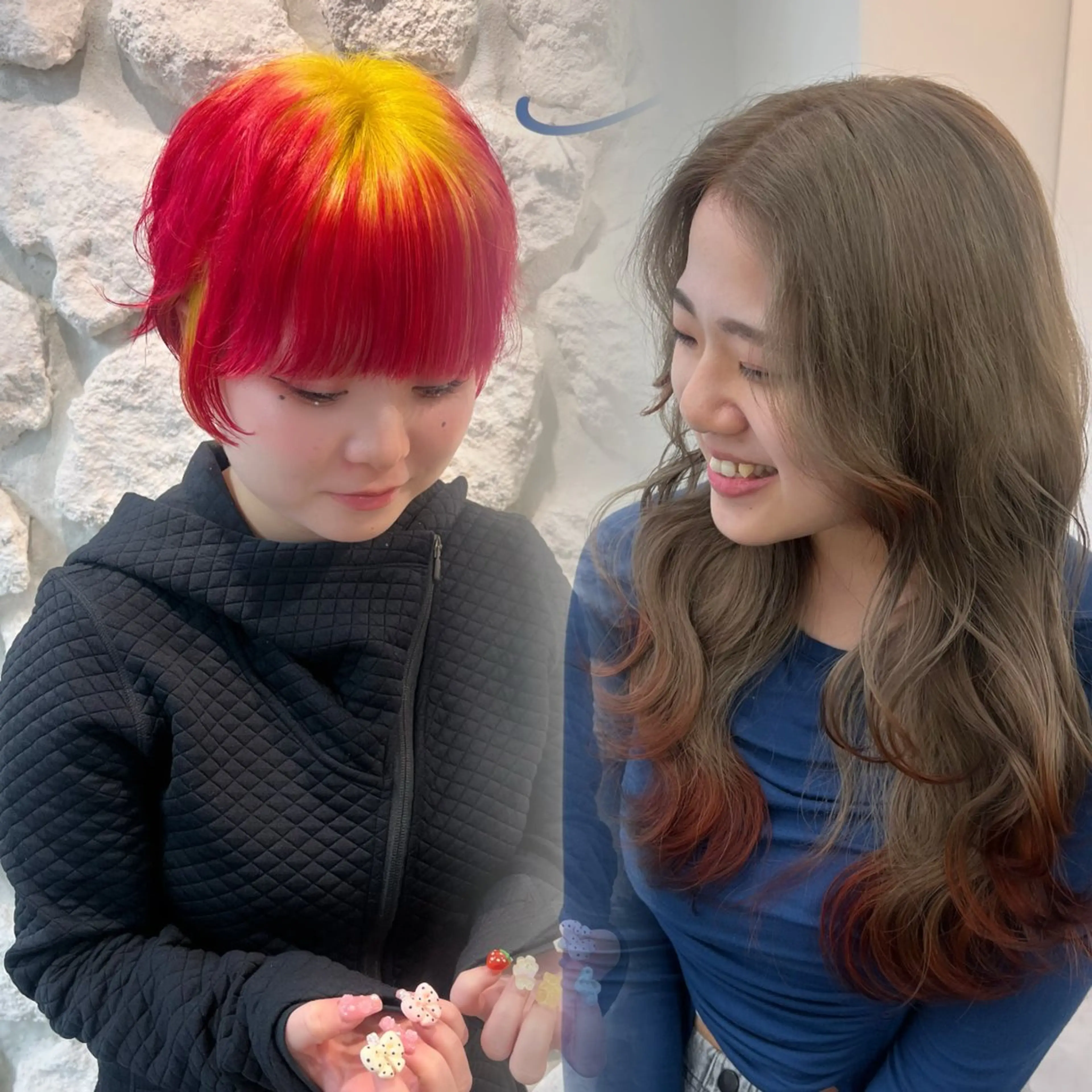 セミロング カラー カット ヘアカラー トリートメント MODEK's 庄内 mikuのヘアスタイル