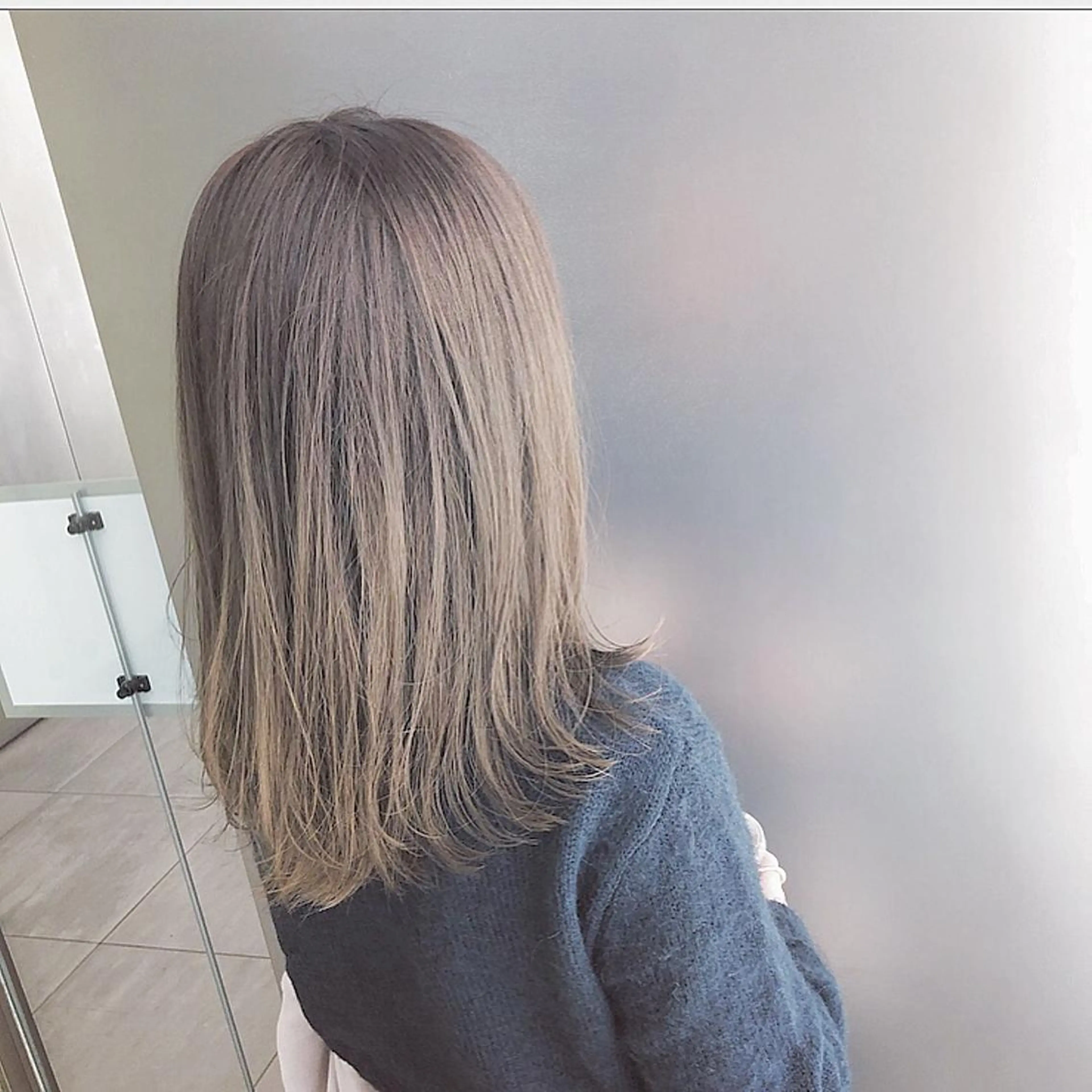 セミロング カラー モテ髪支持率NO.1 KENJIROのヘアスタイル