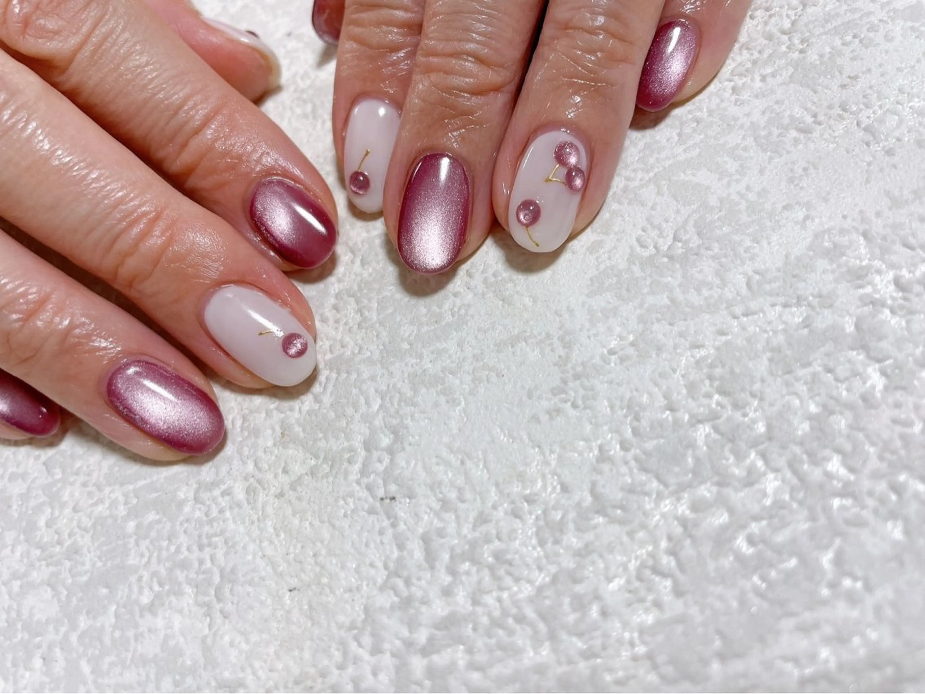 ネイル ジェルネイル メンズネイル パラジェル 春ネイル ワンホンネイル kiki nail たまプラーザのネイルデザイン