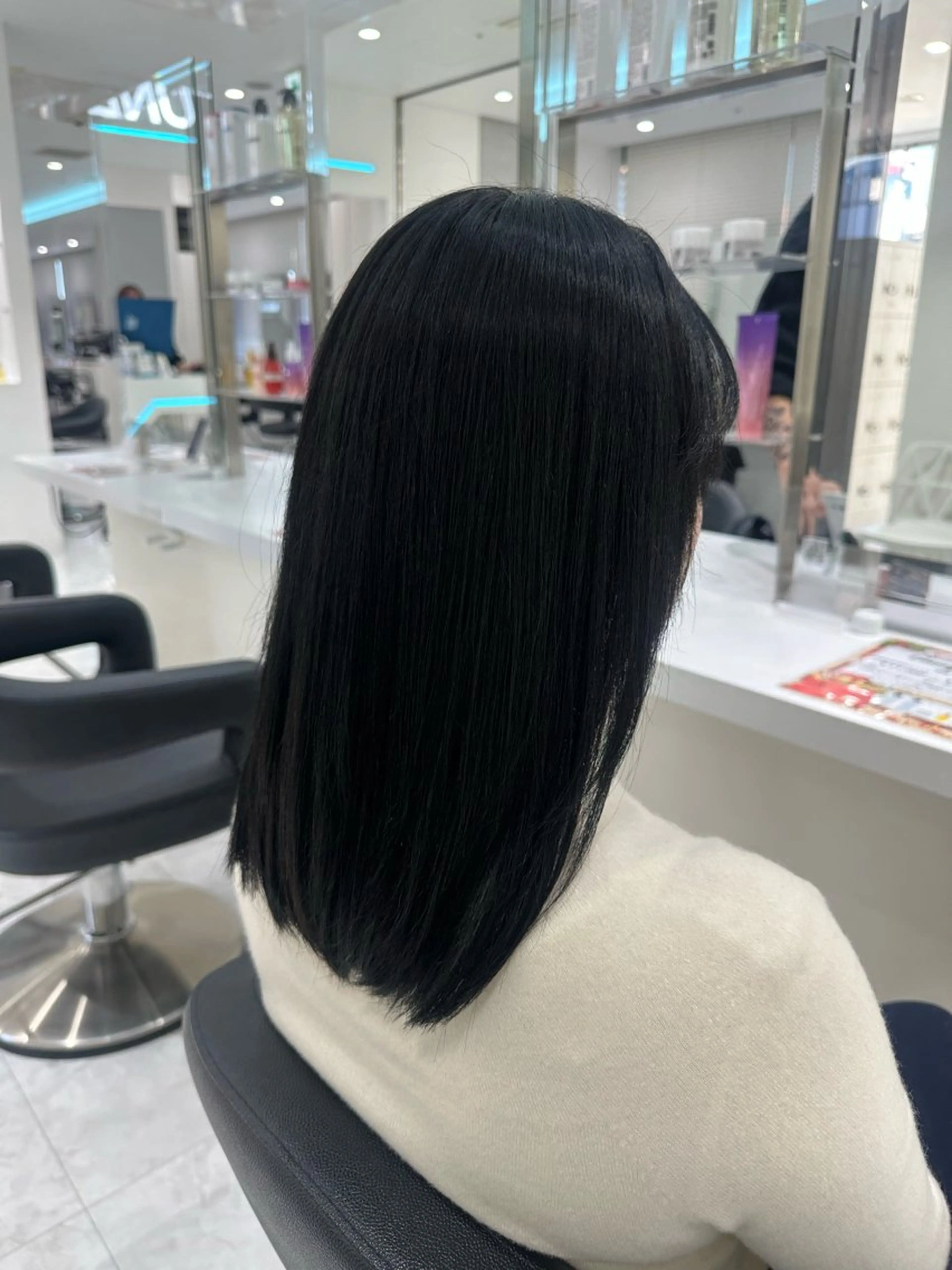 セミロング カラー ケアカラー カット ヘアカラー ヘアセット 🐺メンズパーマ の達人　あさひ🐺のヘアスタイル