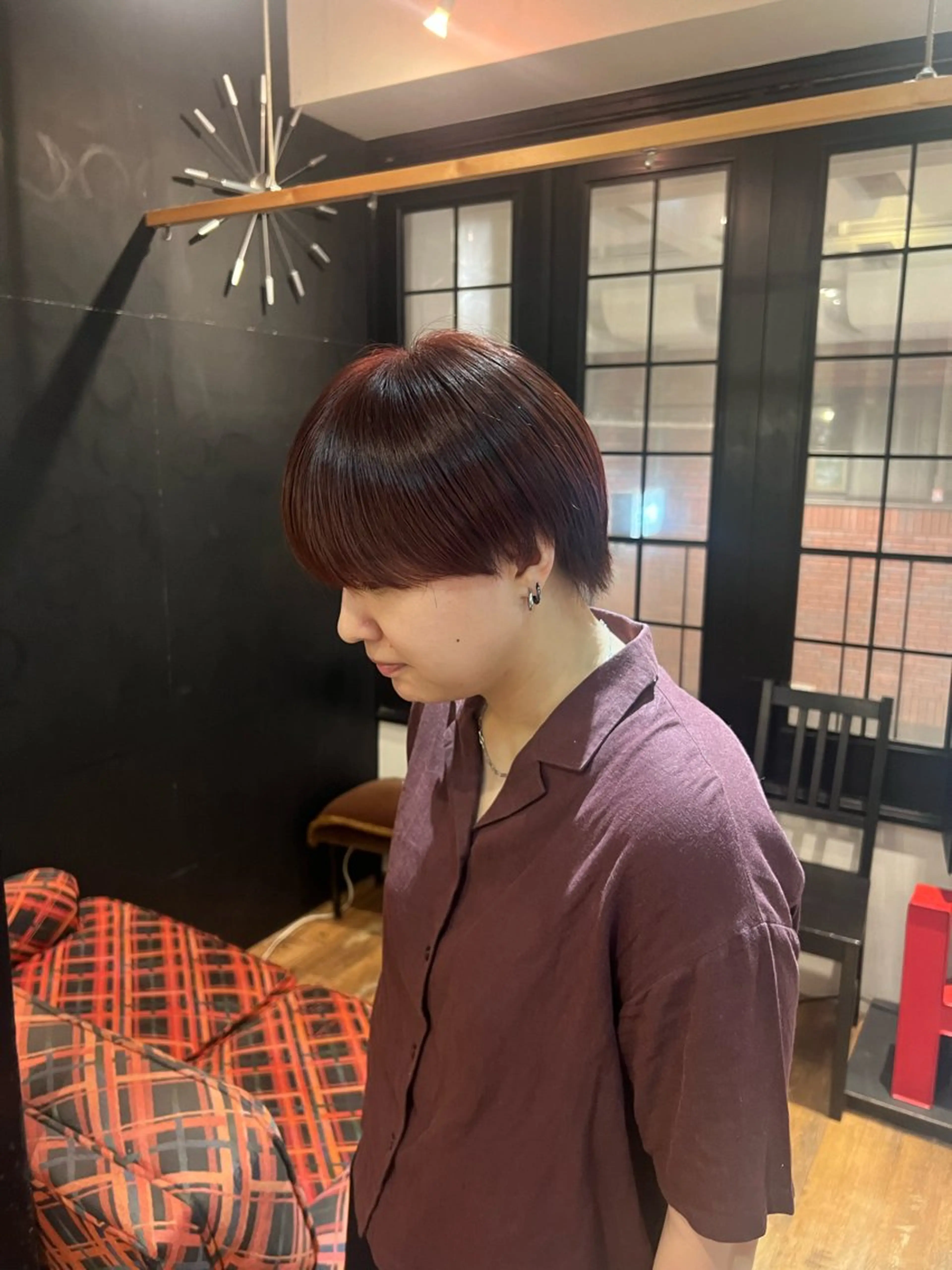 ショート 魚谷 綾渚のヘアスタイル