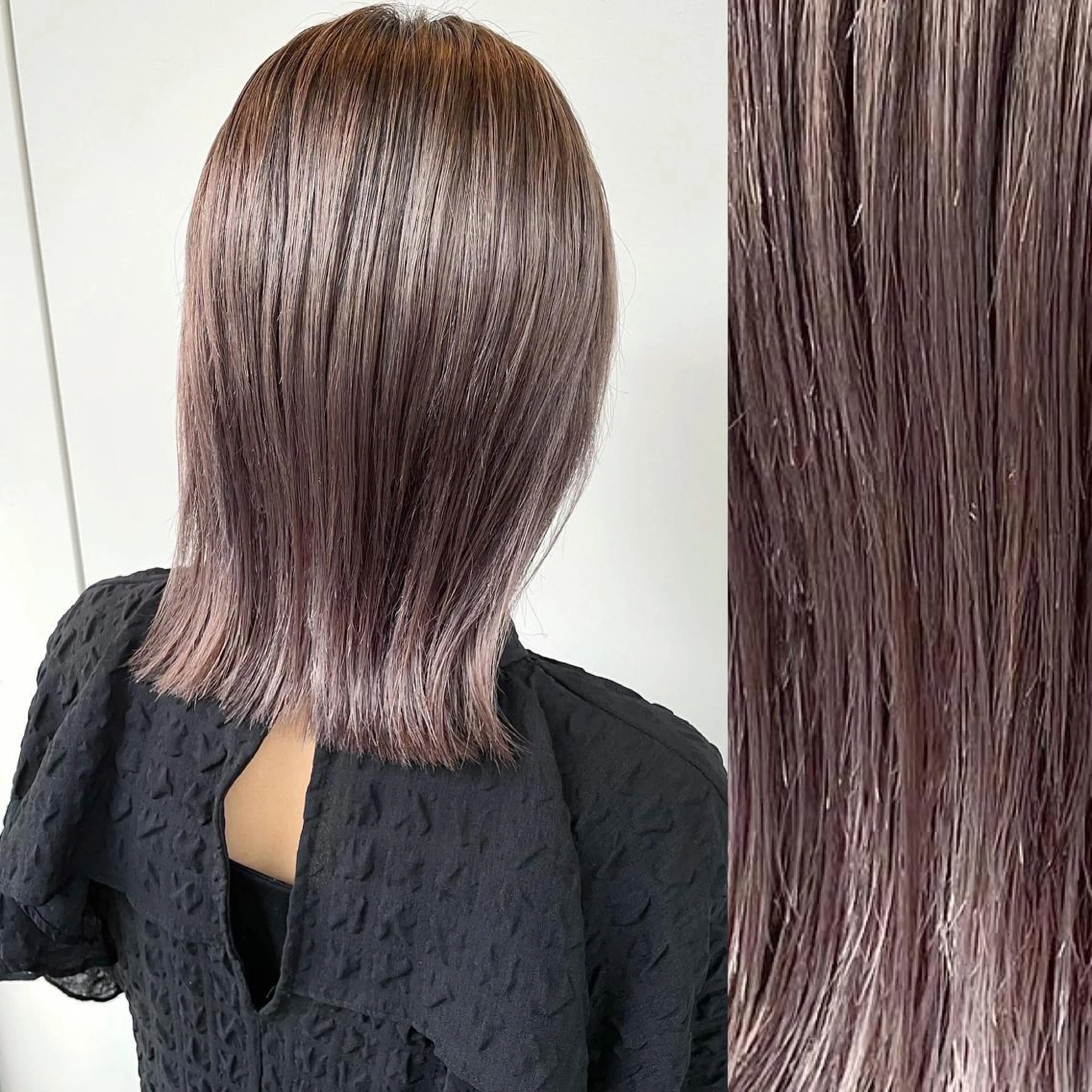 カラー KURO/韓国ヘア /レイヤーカットのヘアスタイル