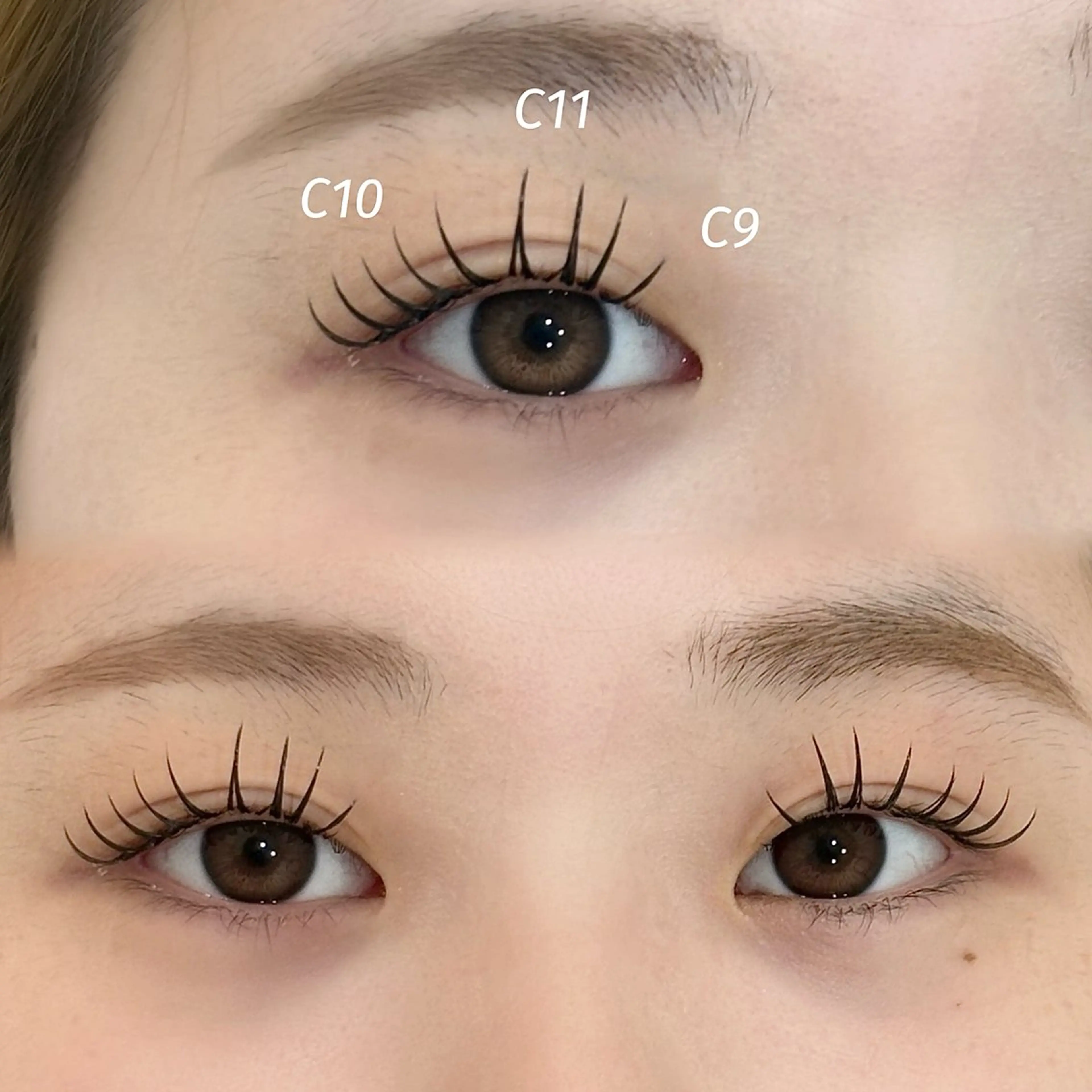 マツエク・マツパ WHITE  LASH 西宮店所属・WHITE LASH 西宮【REIKA】のマツエク・マツパデザイン