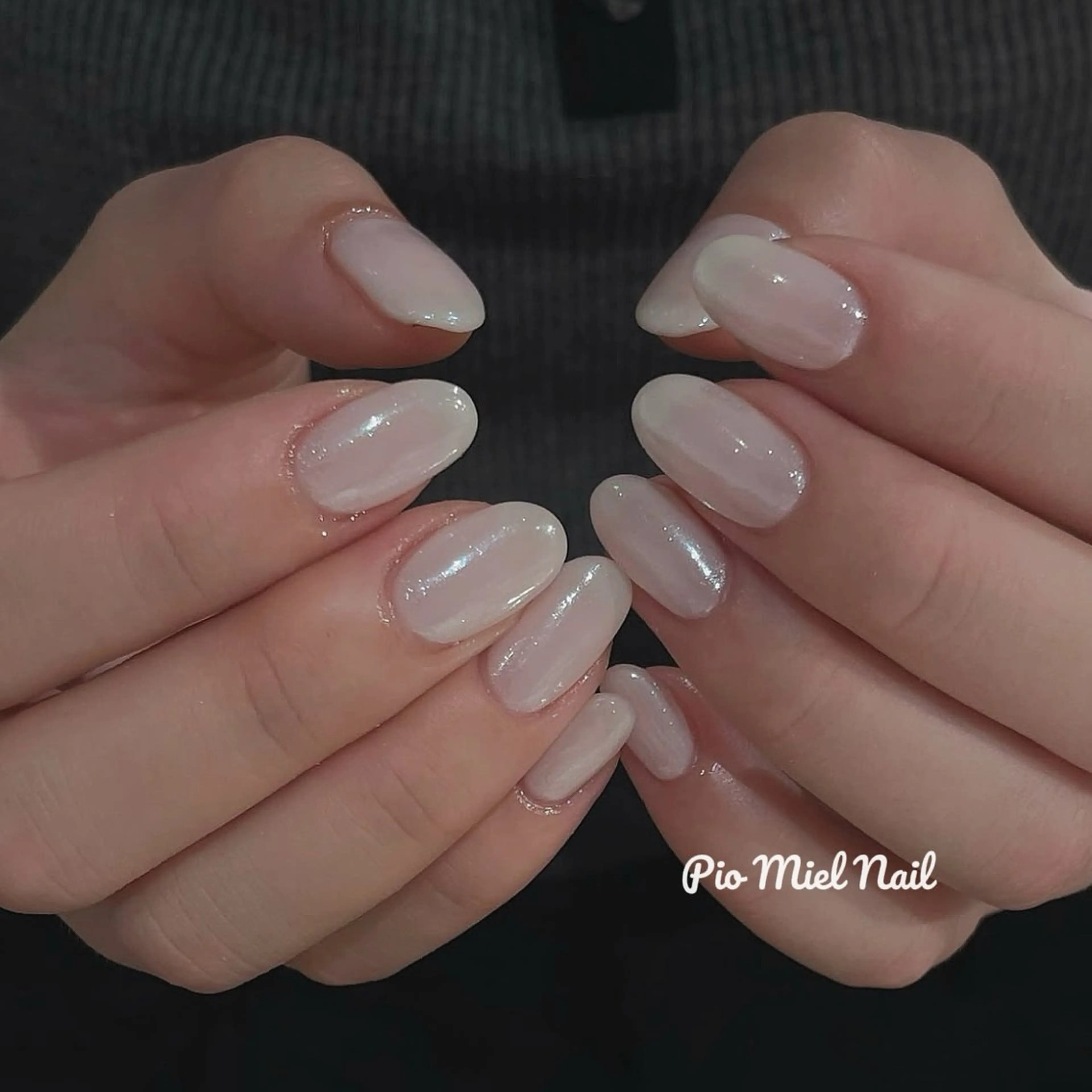 ショート ハンドネイル ハンドケア Pio Mielのネイルデザイン
