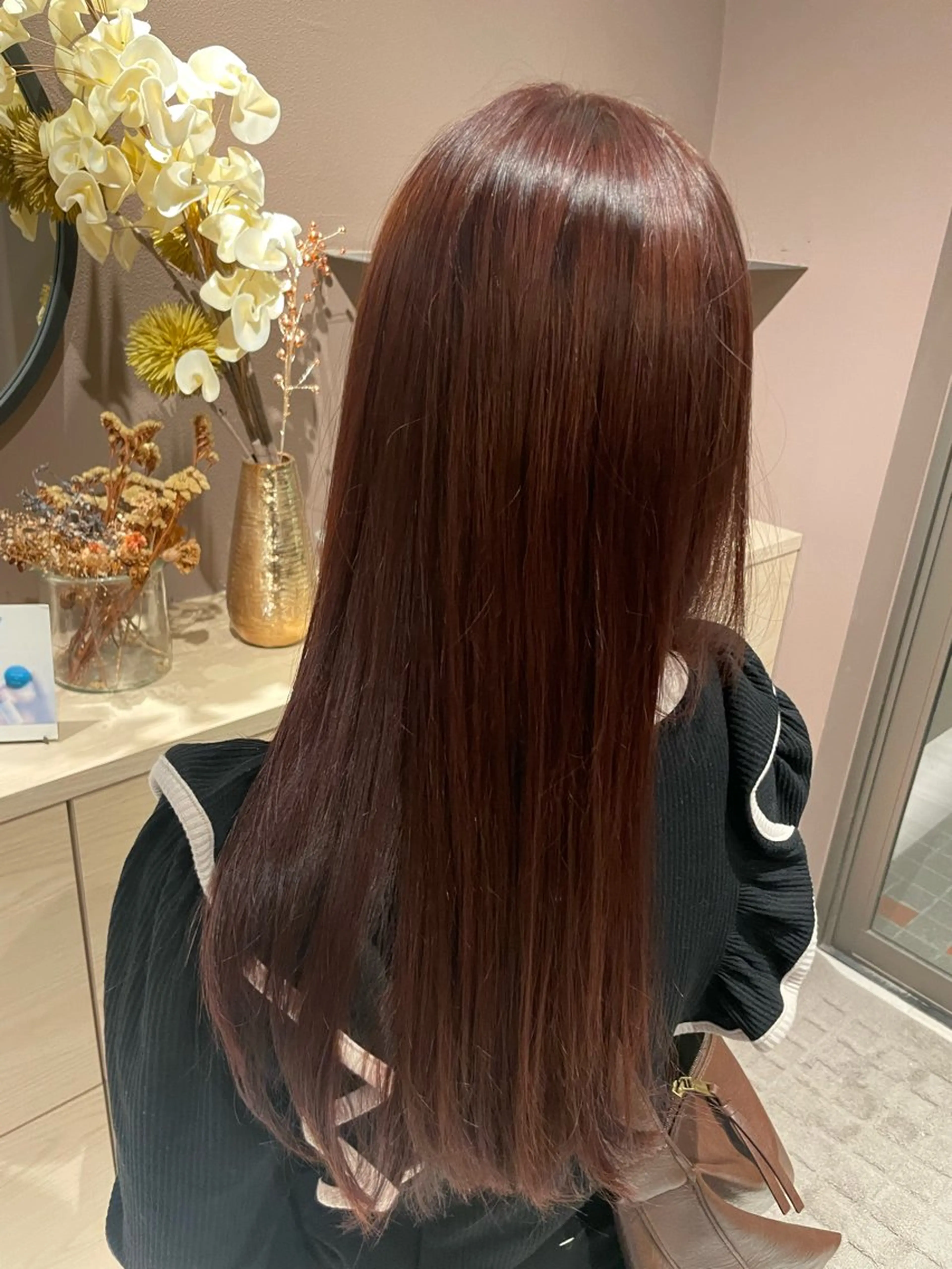 カラー 戸上 メグのヘアスタイル