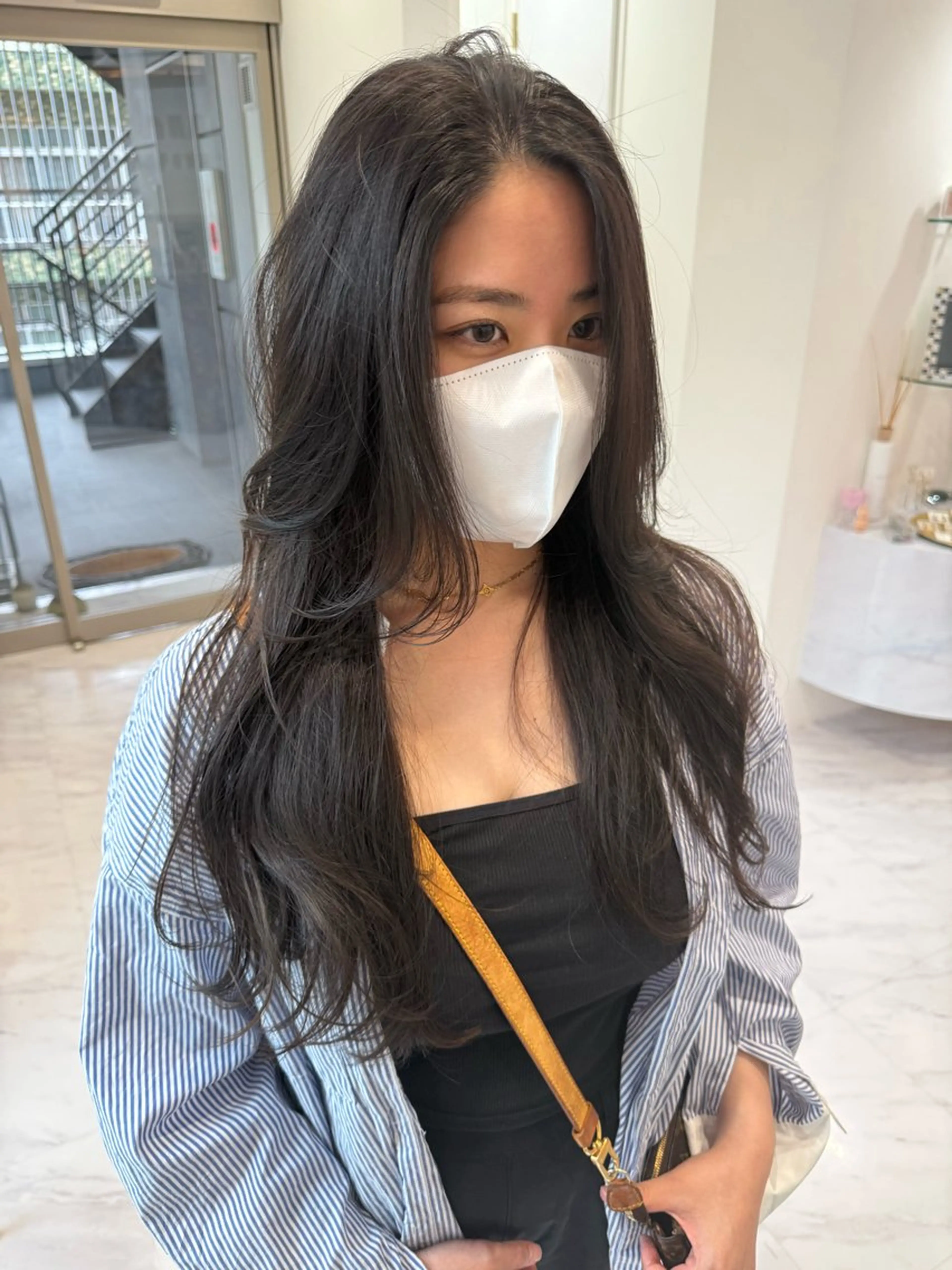 ロング カラー レイヤーカット ロング 🌟TOSHI/透明 感カラー/ショートのヘアスタイル