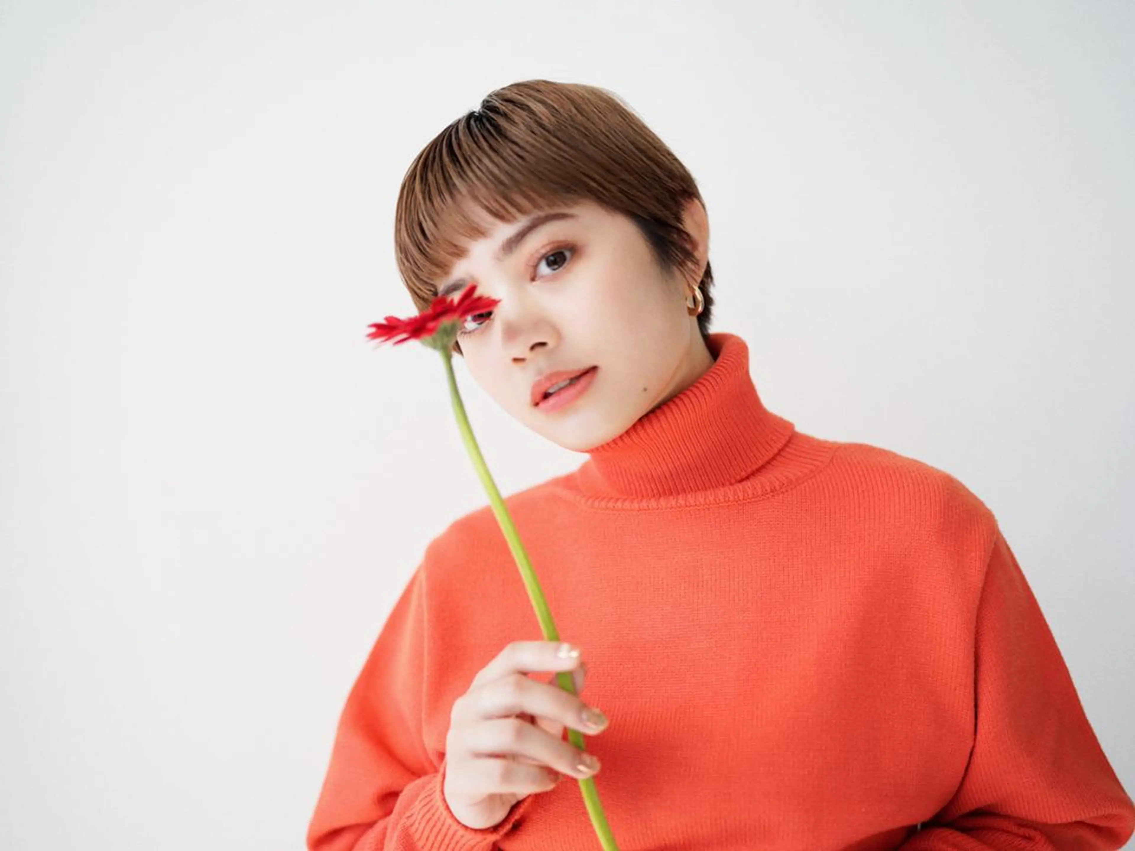 カラー ROCCAhair 指名なしのヘアスタイル