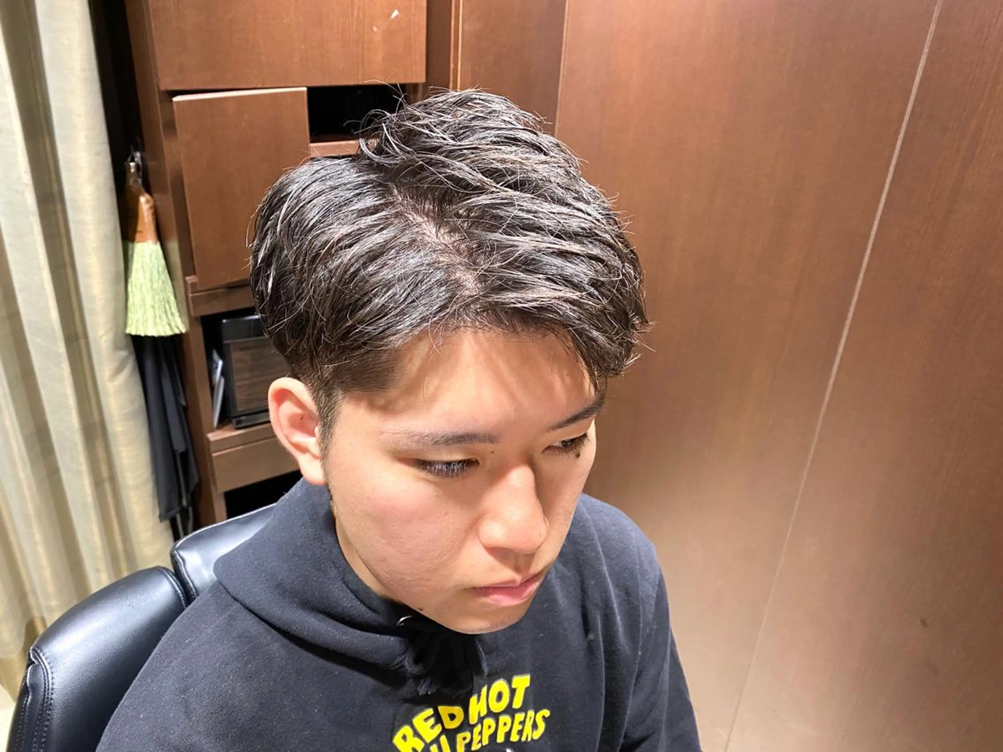 ミディアム メンズ HIRO GINZA 池袋東口店所属・林田 龍明のヘアスタイル