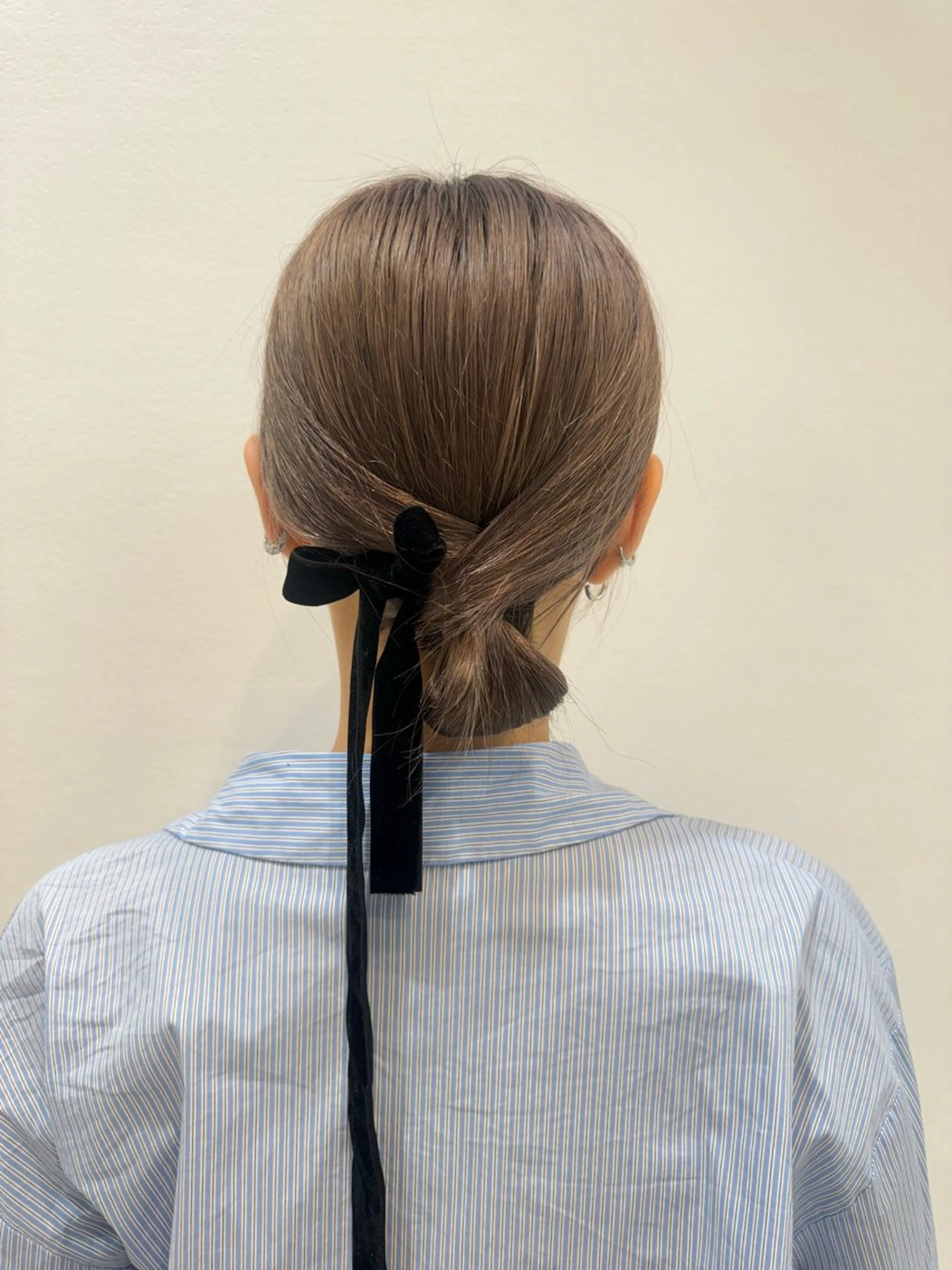 ヘアアレンジ 顔まわり/艶カラー/ 🤎himari🤎のヘアスタイル