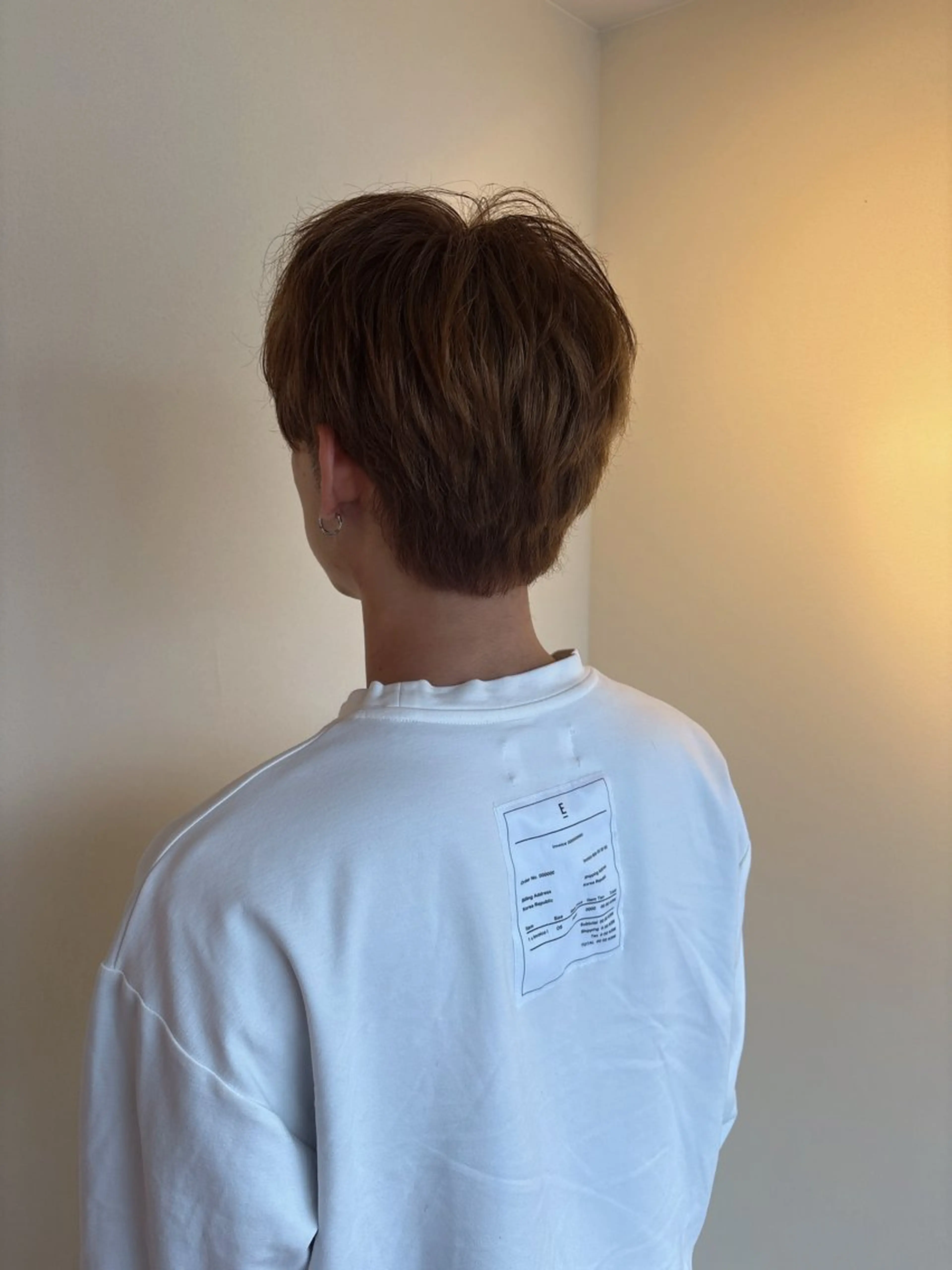 メンズ ヘアカラー 西田 朋華のヘアスタイル