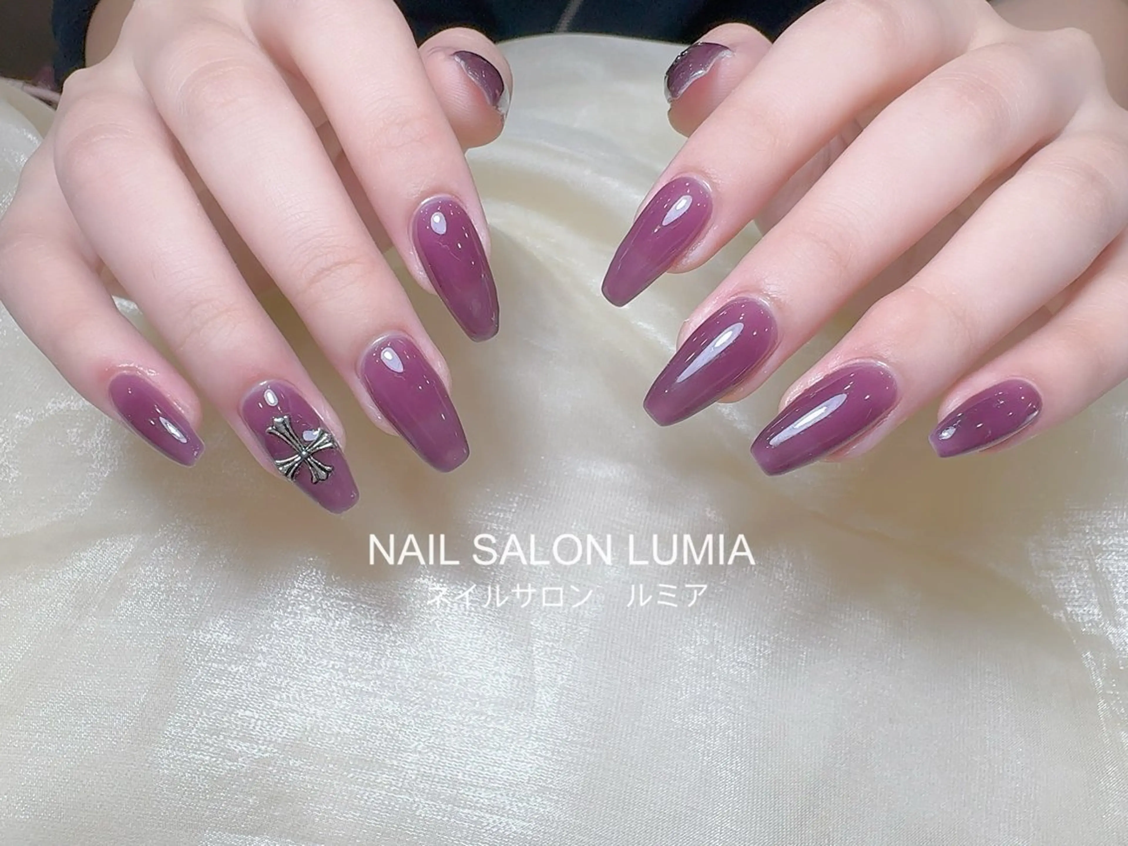 ネイル ハンドネイル ネイルサロン ルミア Lumia 店長のネイルデザイン
