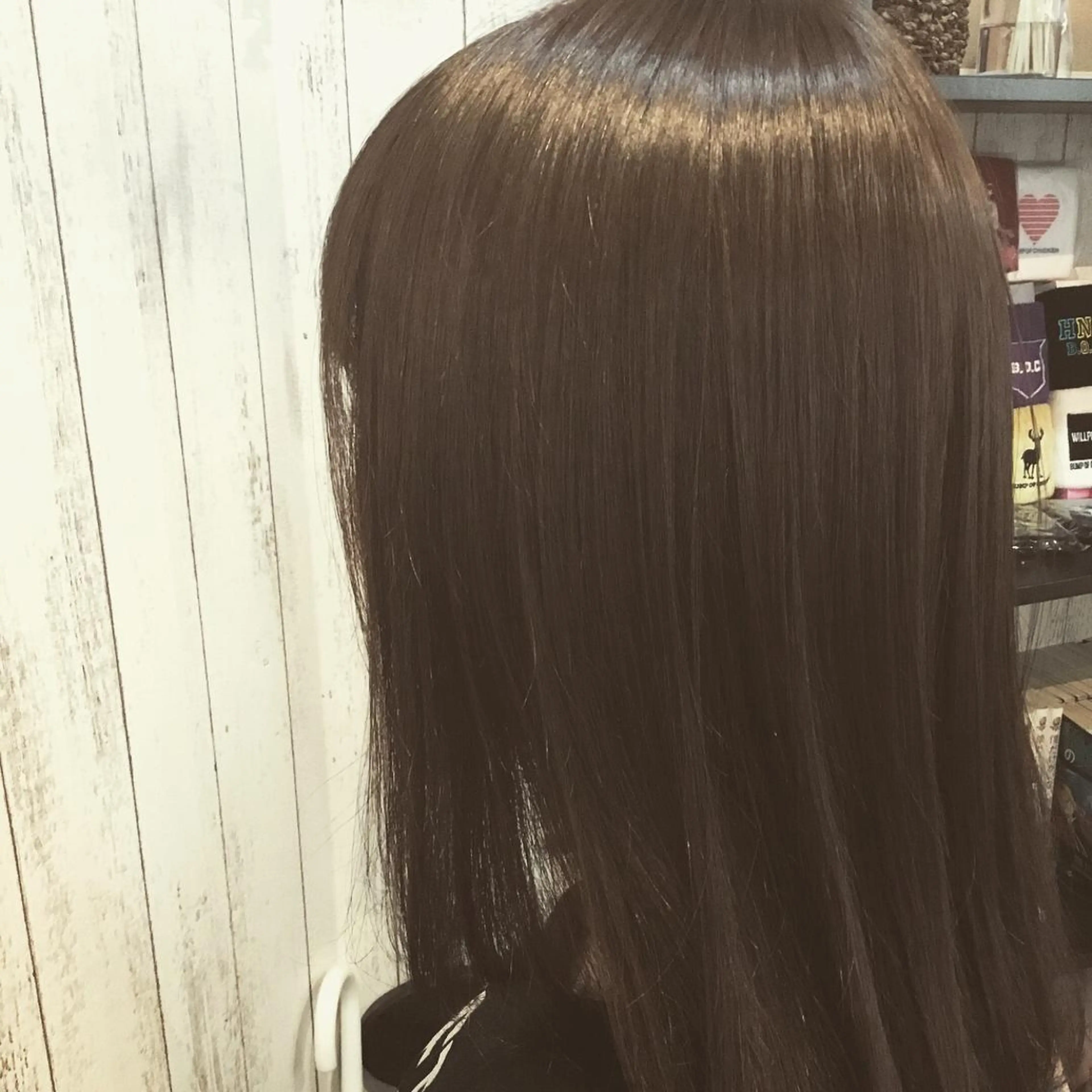 ミディアム カラー パーマ embrace エンブレイスのヘアスタイル