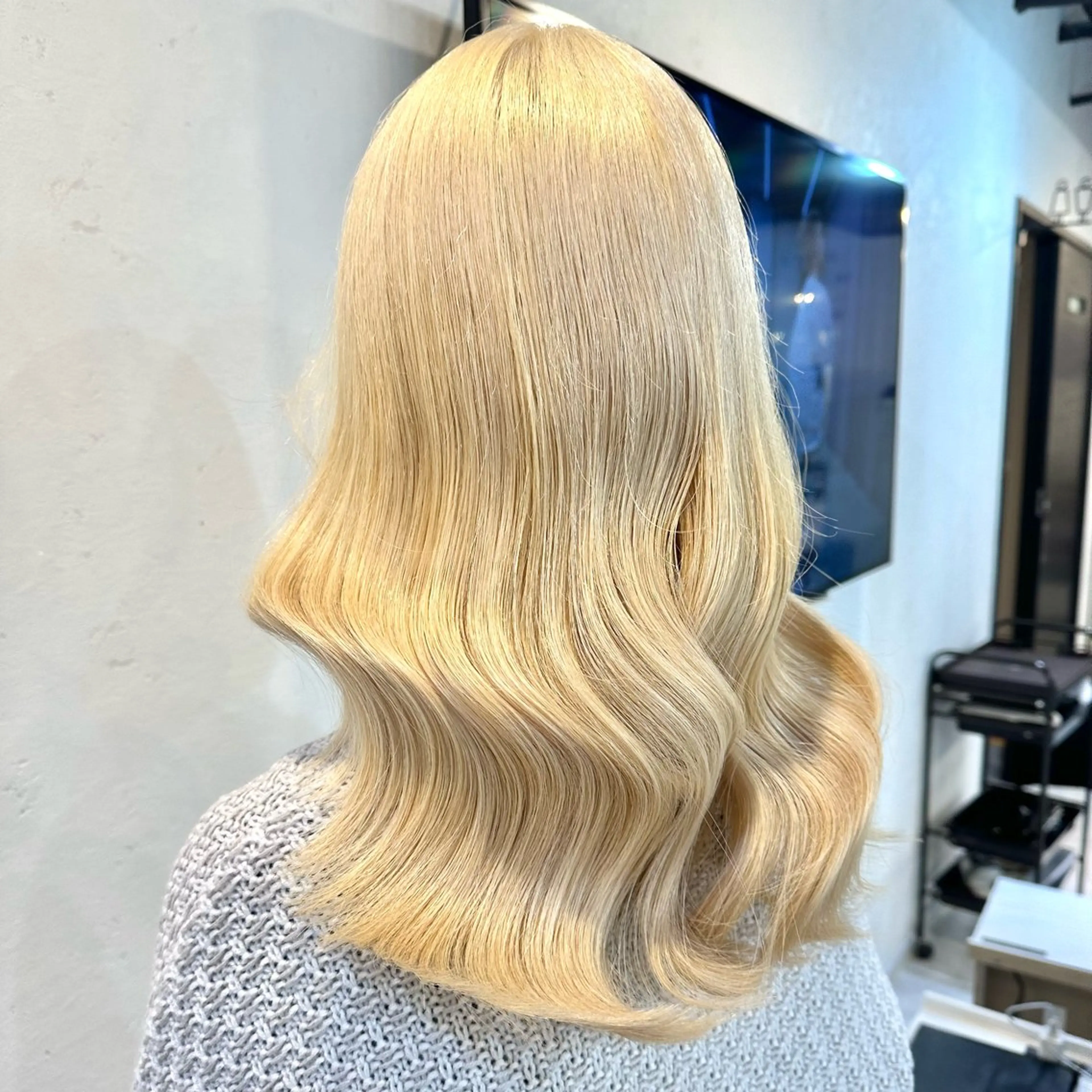 セミロング カラー 透明感カラー/ 🫧みずほ🫧のヘアスタイル