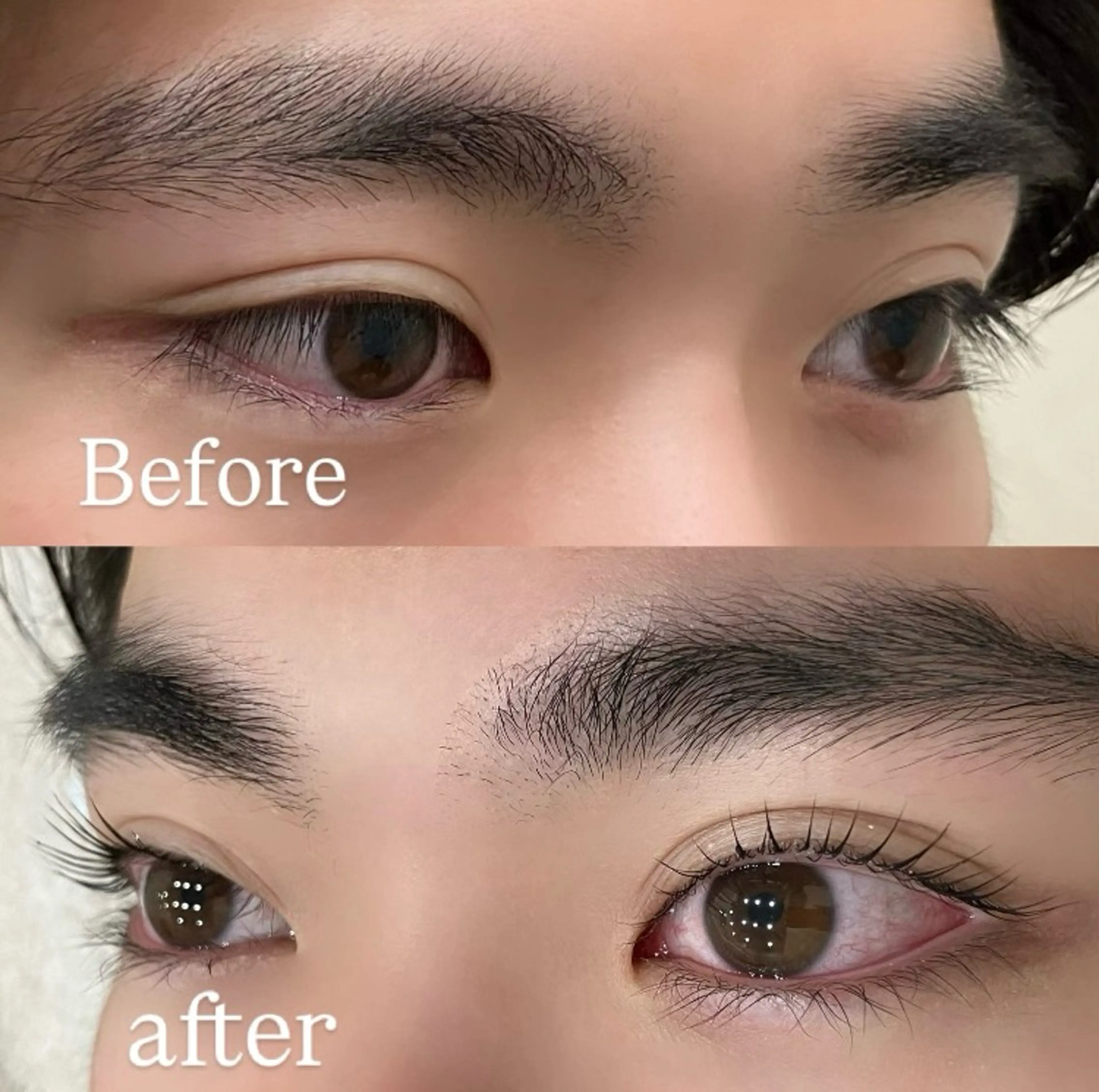 メンズ メンズパーマ アイサロンフェア　沖 蘭のマツエク・マツパデザイン