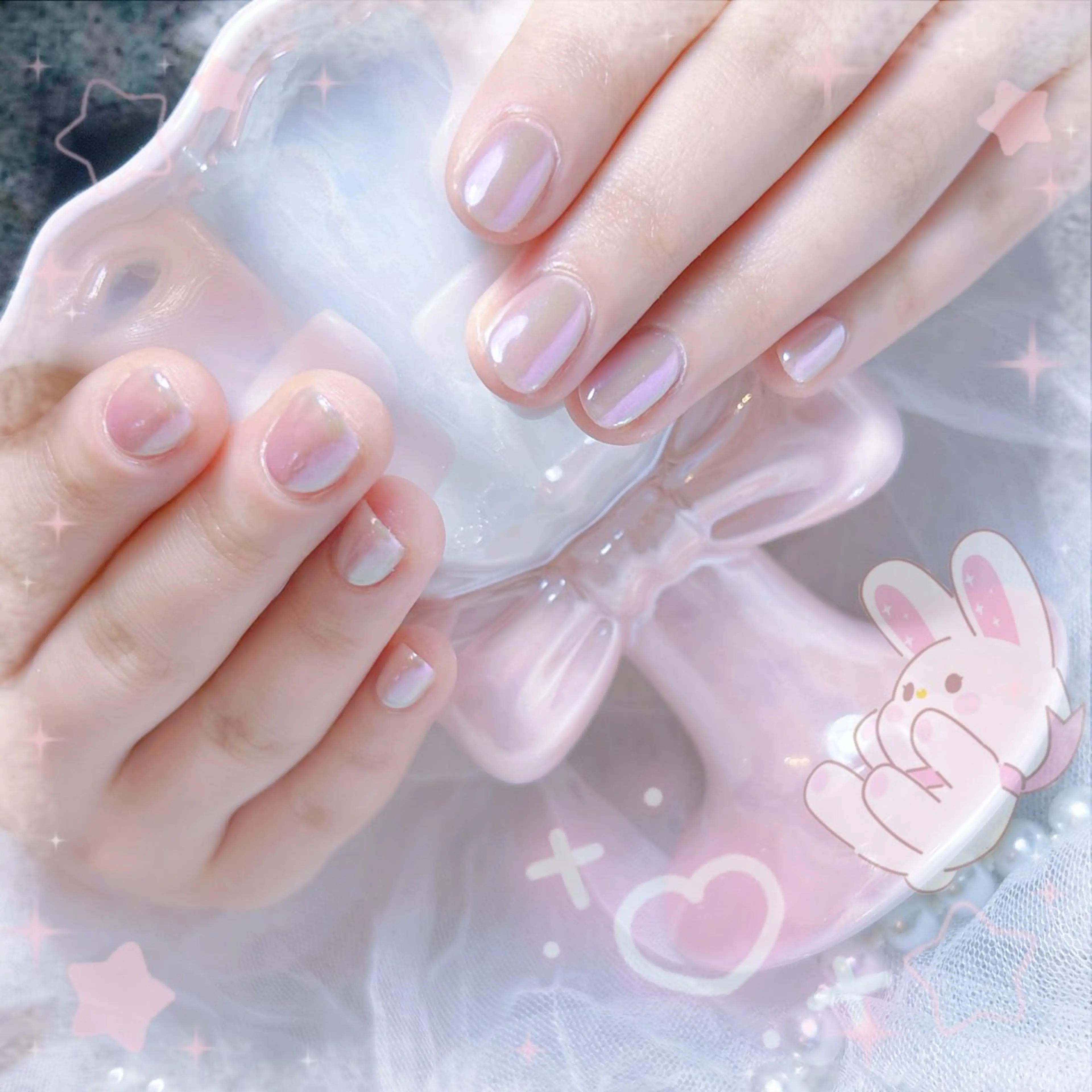 ネイル ハンドネイル Yudia🩵 Yuiのネイルデザイン