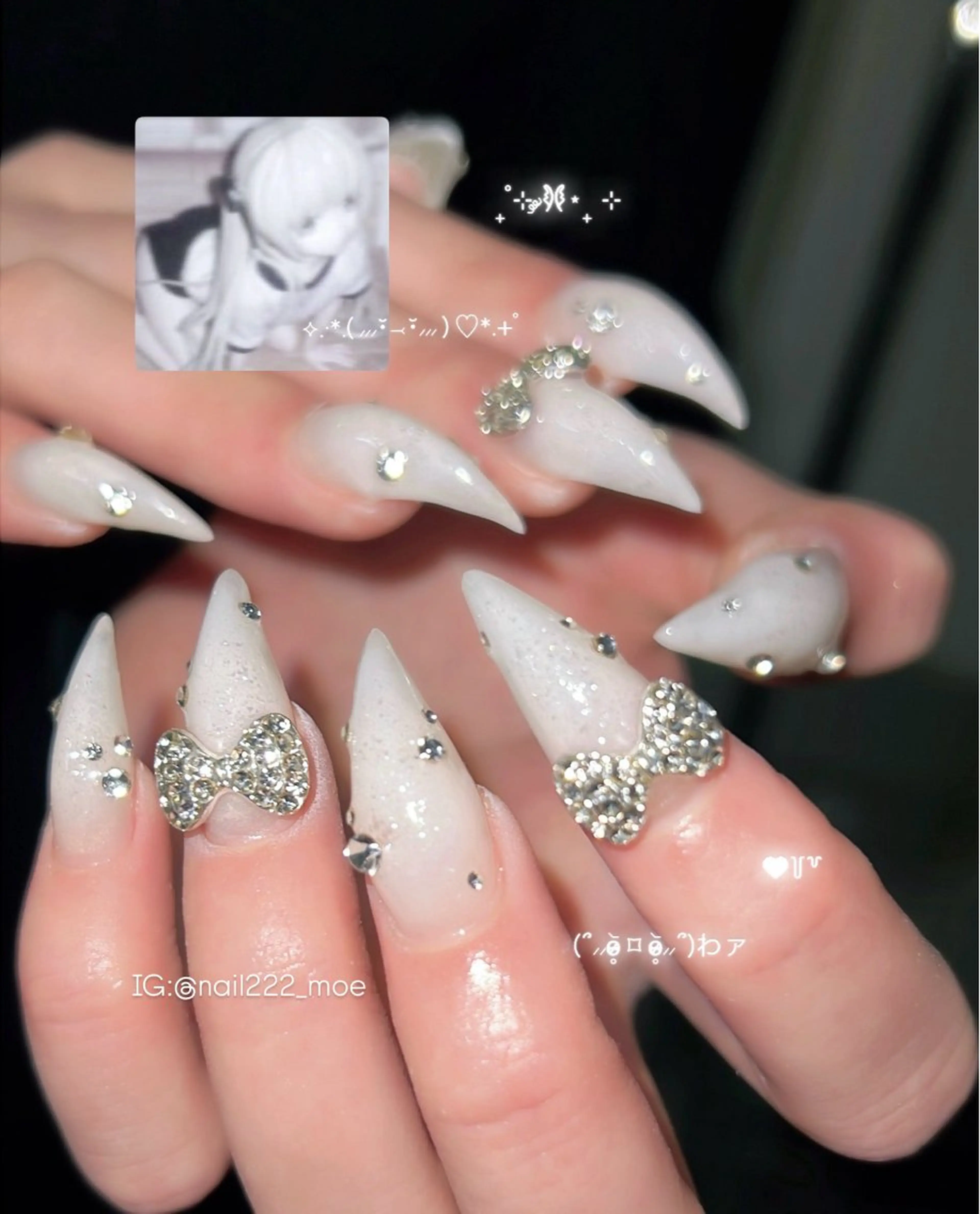 ネイル ハンドネイル ⟡.*222⋰˚☆ MöEのネイルデザイン