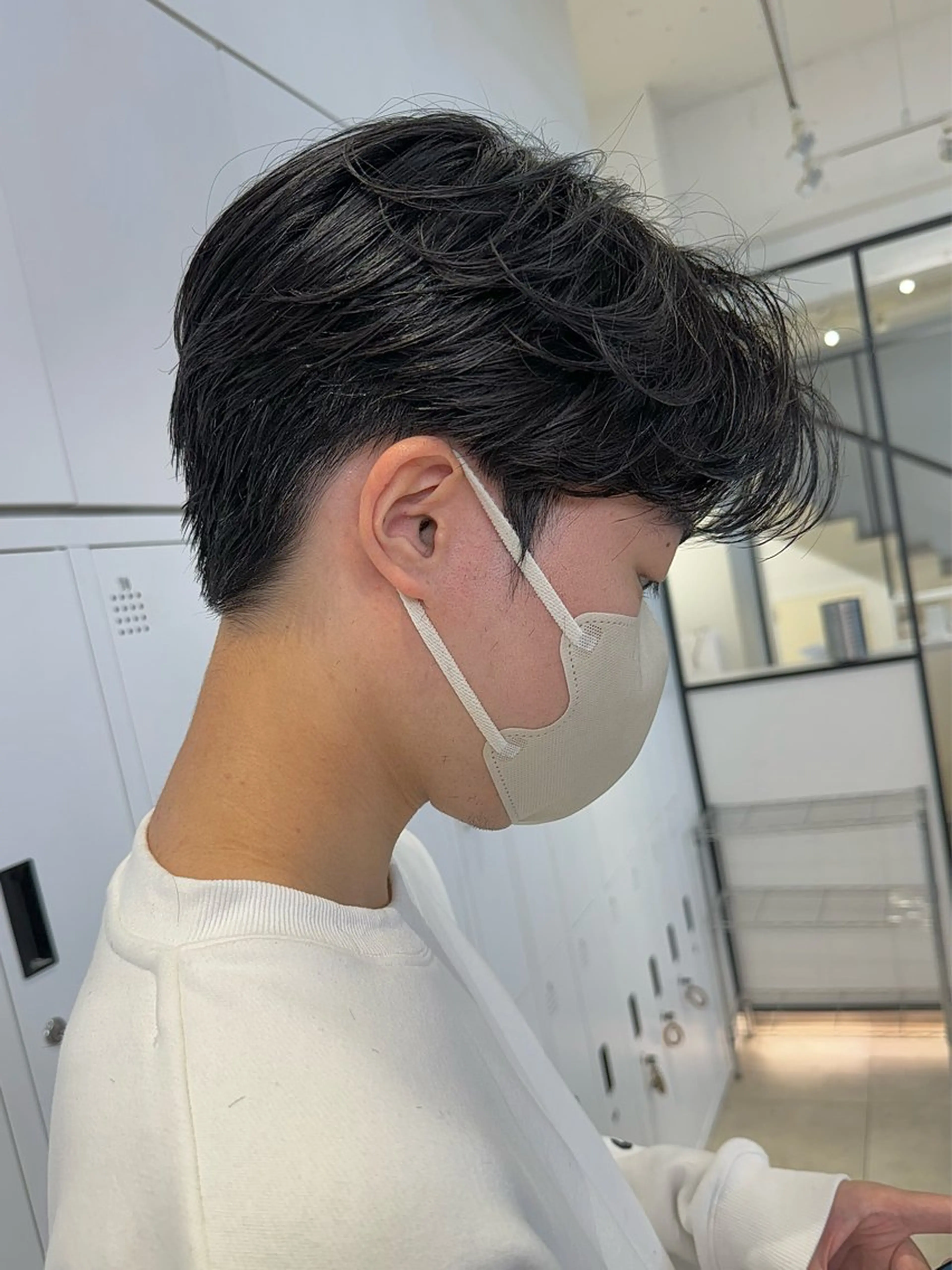 パーマ メンズ カット パーマ 🇰🇷カルマパーマ kaito🇰🇷のヘアスタイル