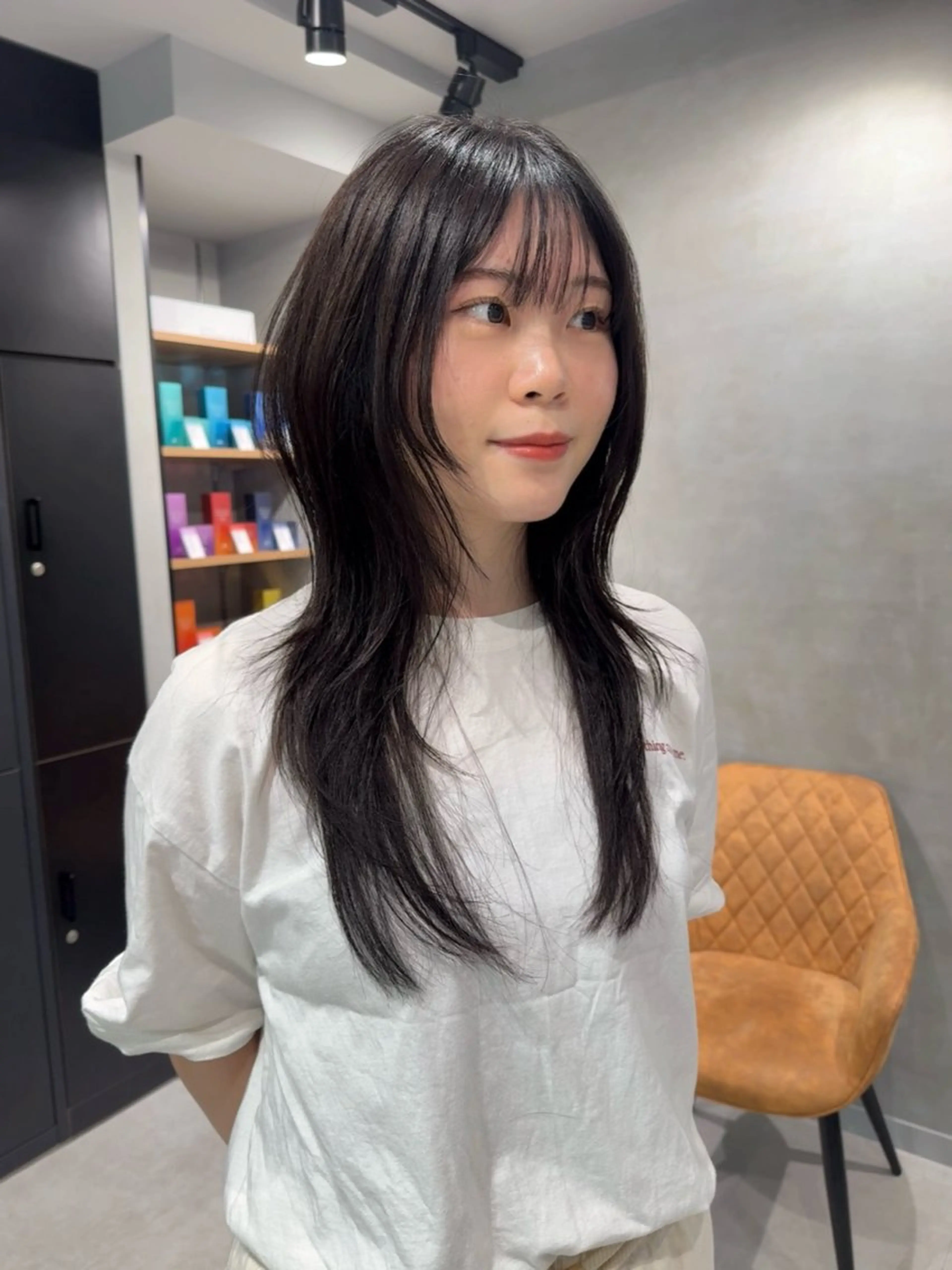 ロング カット ヘアカラー トリートメント レイヤー/ウルフ🤎 mayo.のヘアスタイル