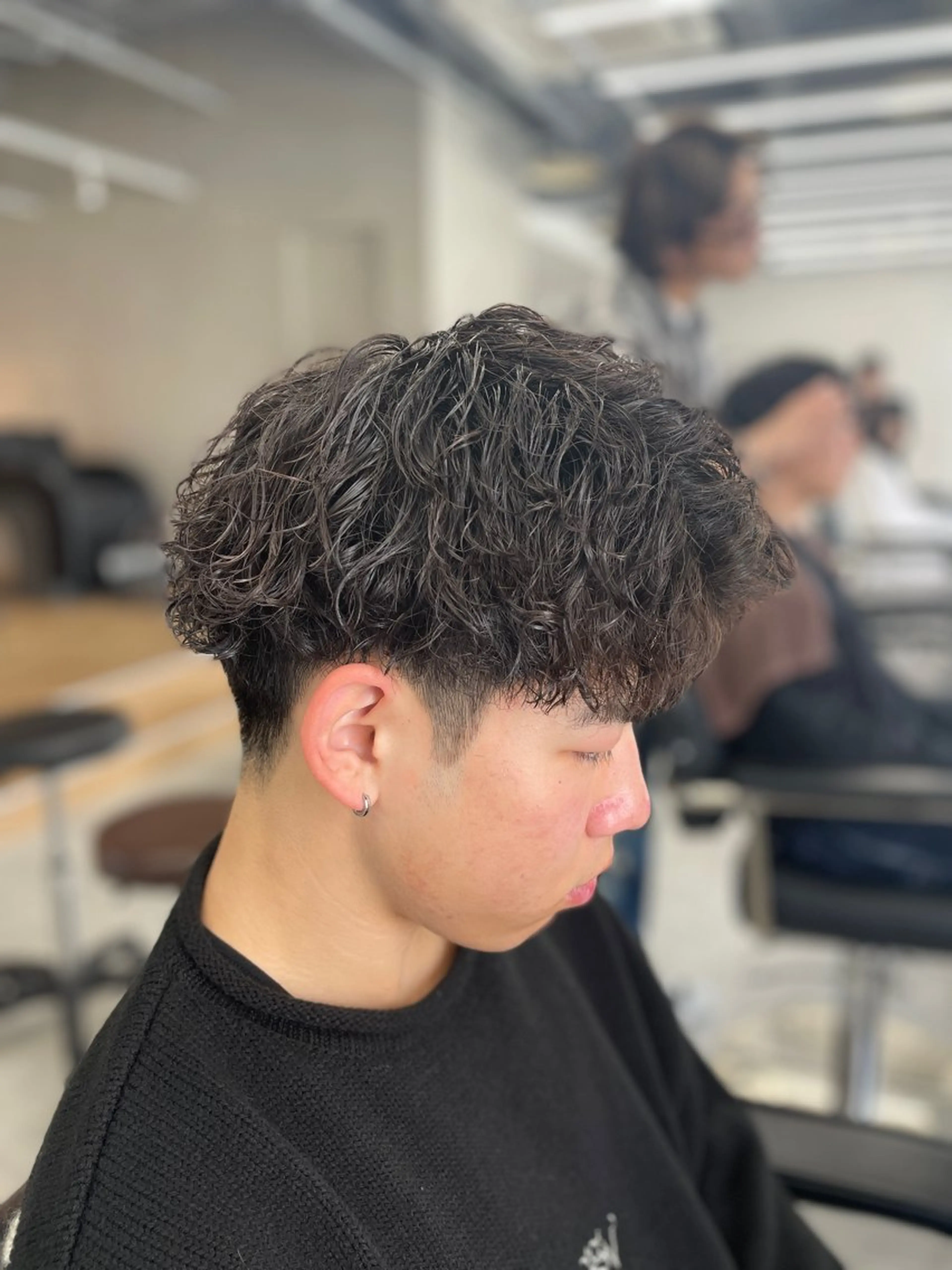 【ご新規様限定📣】🔥古着好きや雰囲気出したい方におすすめ🔥骨格矯正カット＋ハードスパイラルパーマ（プードルパーマの写真