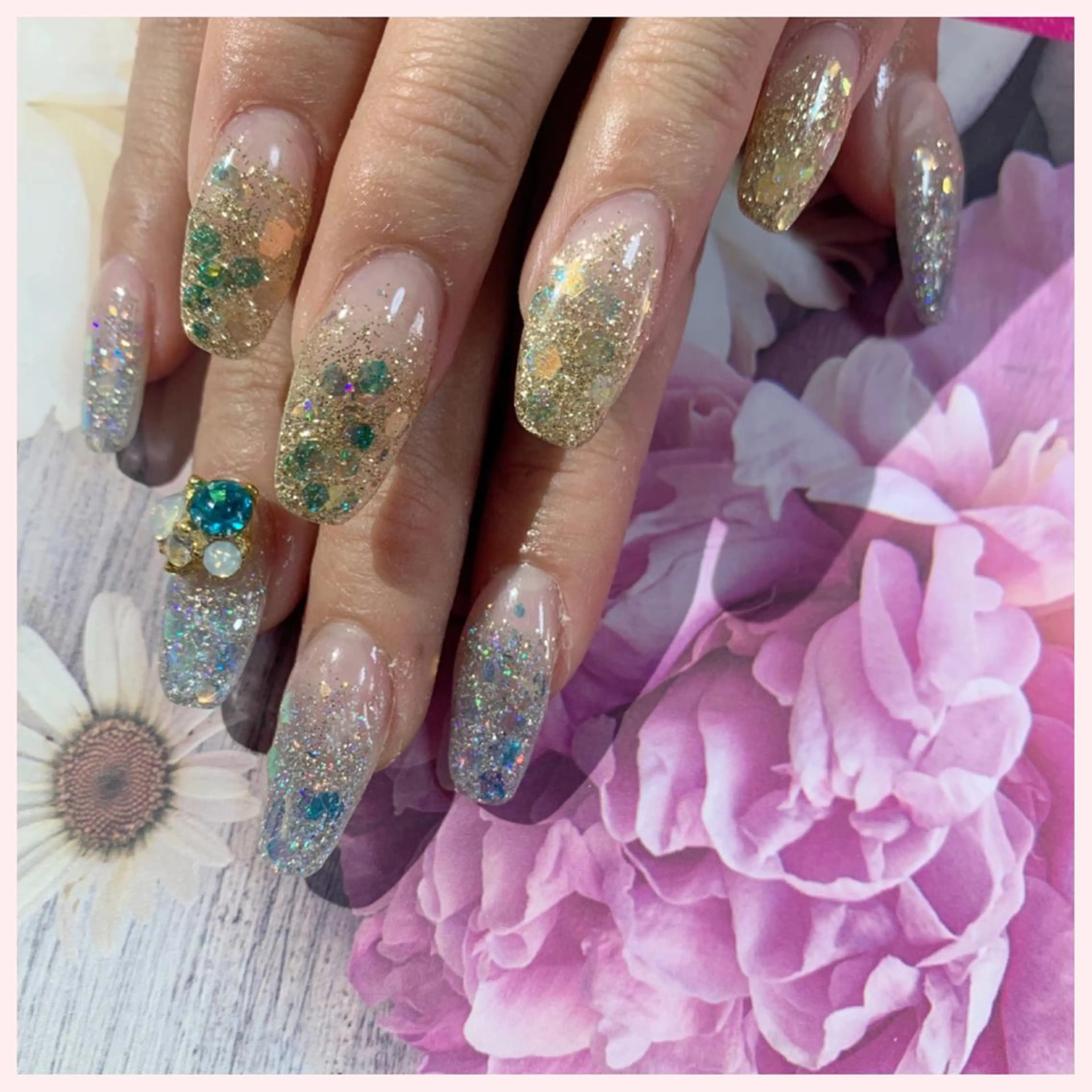 ネイル スカルプネイル ハンドネイル Ogasawara Tokikaのネイルデザイン