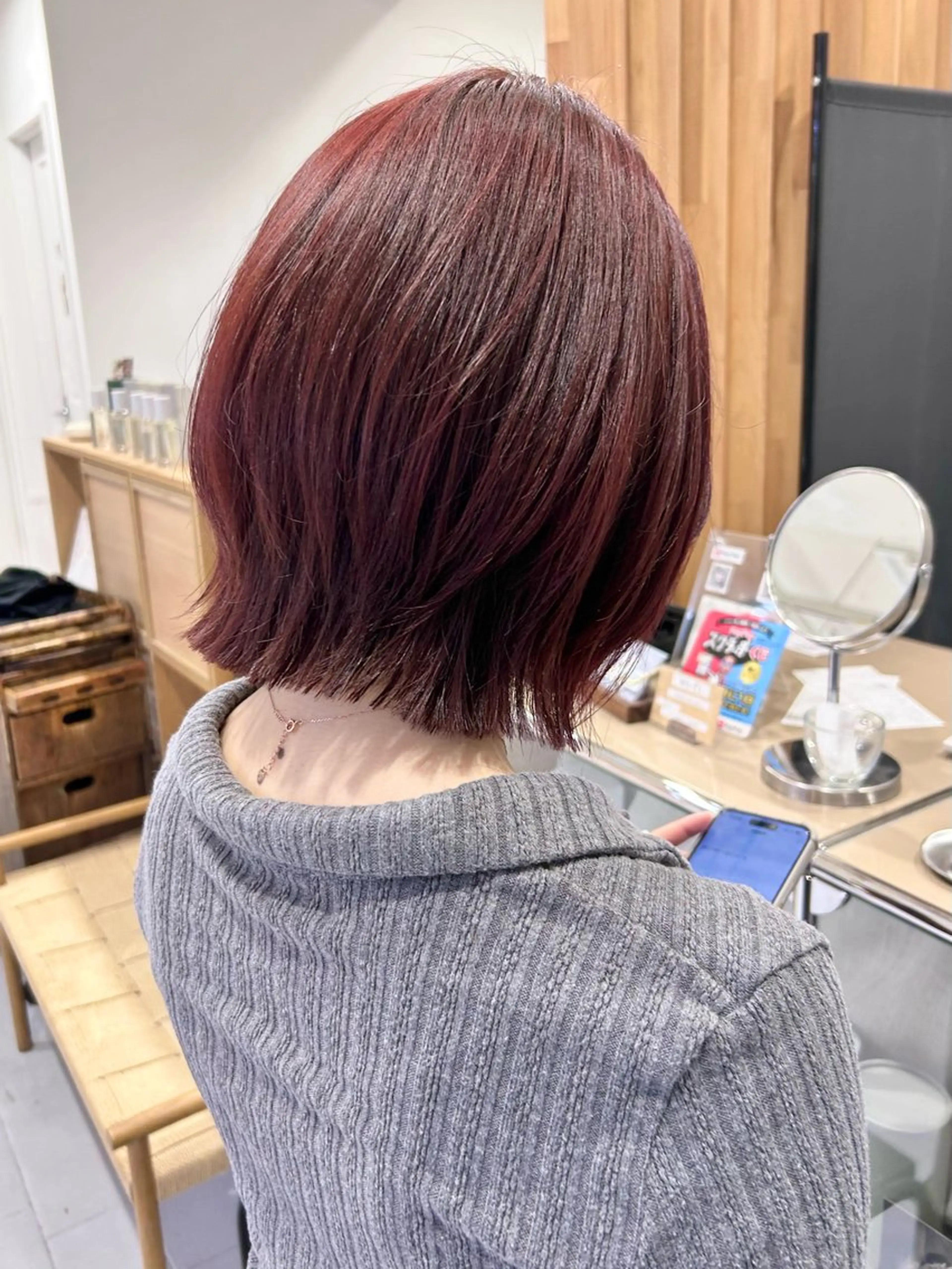 ショート カラー ヘアカラー トリートメント レイヤーカット⛓ hina🩶のヘアスタイル