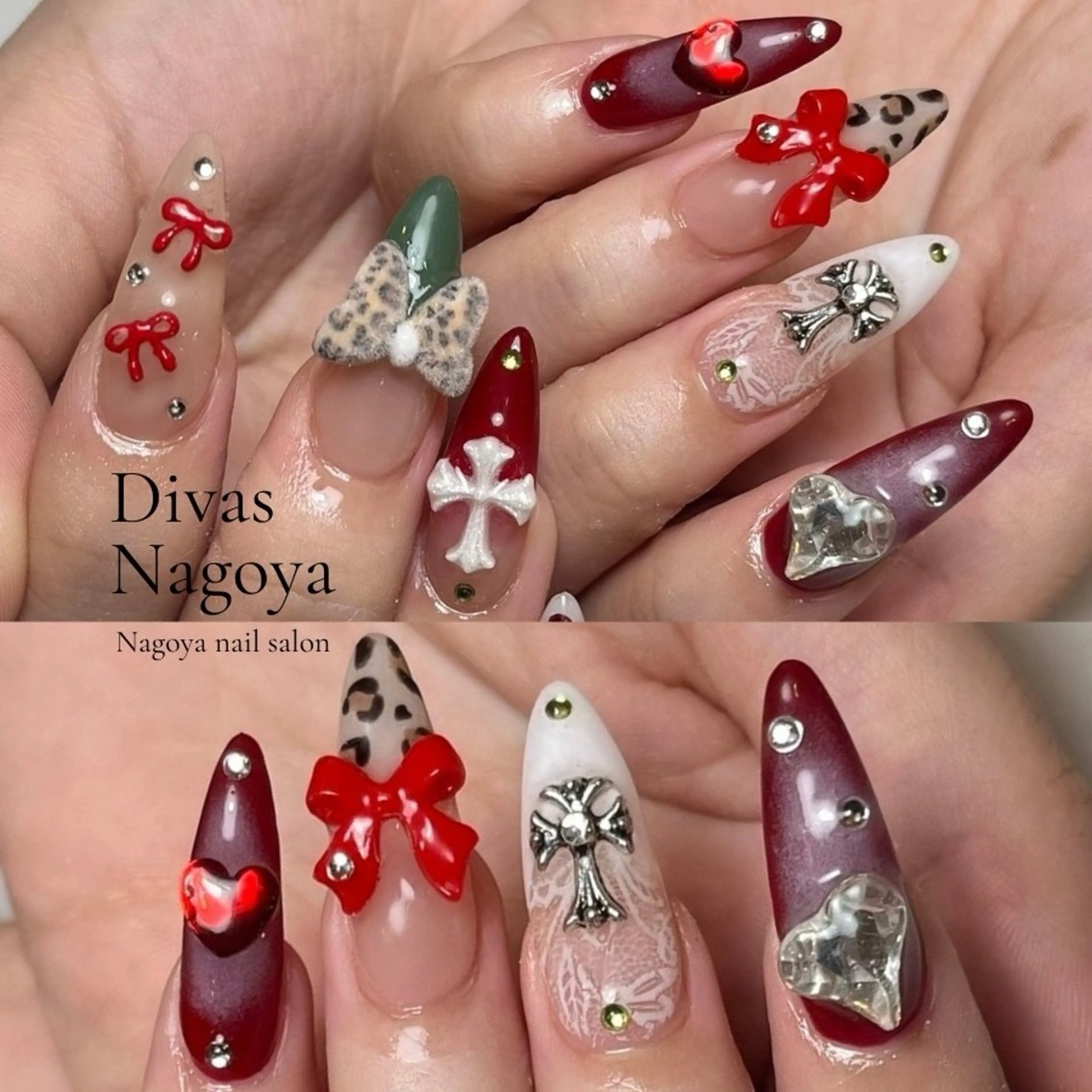 ネイル 冬ネイル クリスマス 0203ムニムサン 💙Harukaのネイルデザイン