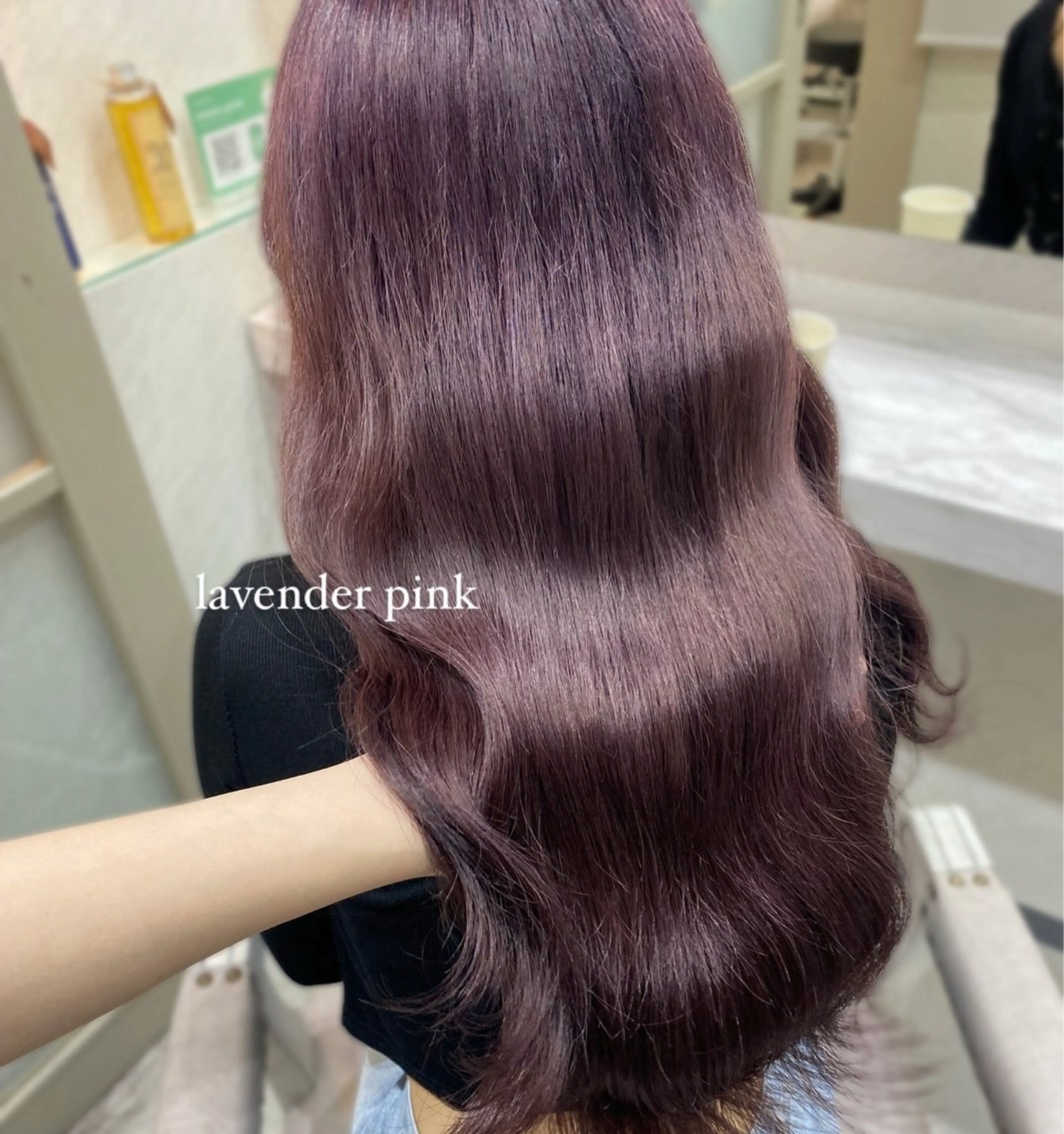 ロング カラー ヘアカラー トリートメント ヘッドスパ eclart ayaのヘアスタイル