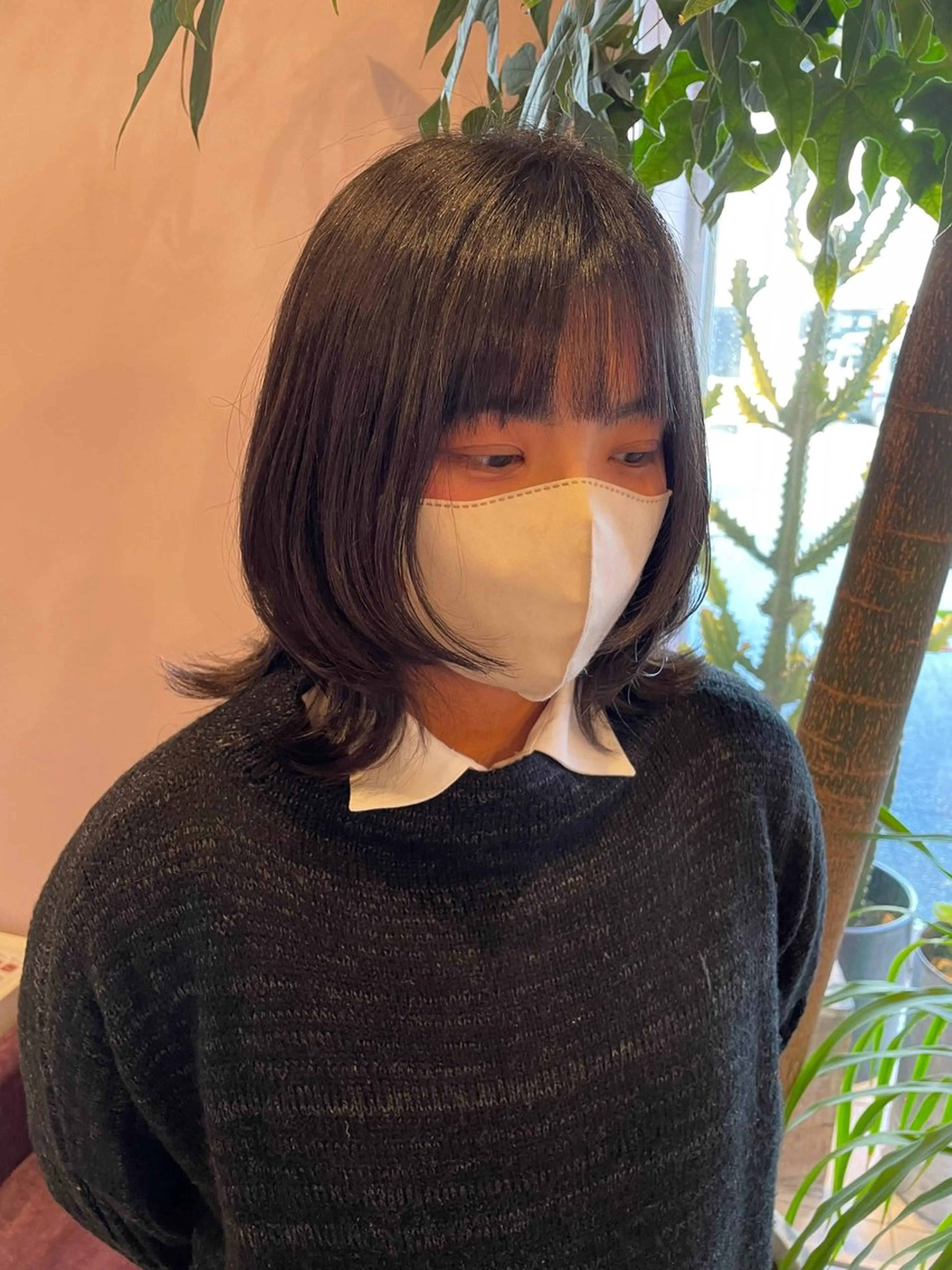 ミディアム レイヤーカット トリートメント メンズカット/パーマ /カラー🌼華🌼のヘアスタイル