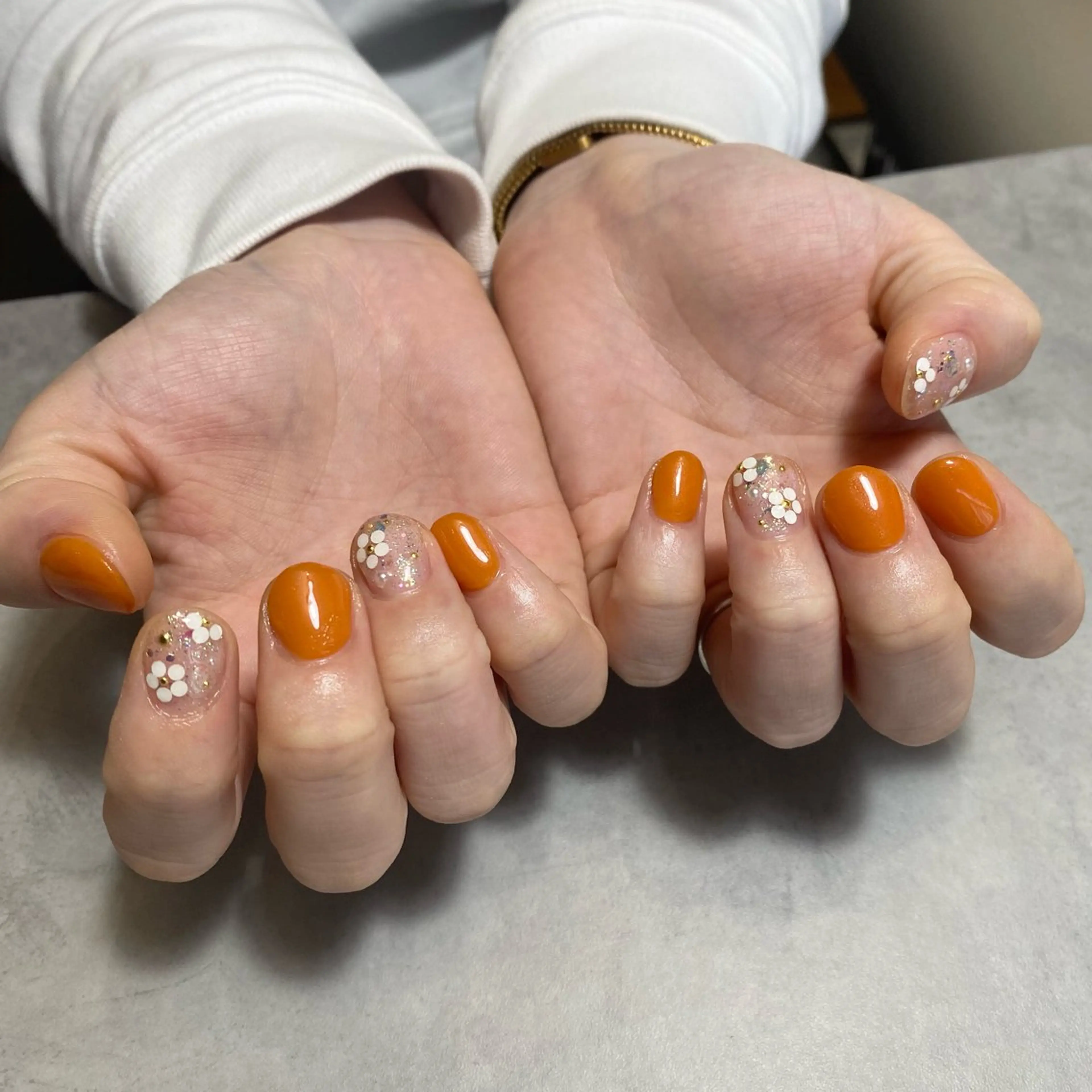 ネイル ニュアンスネイル シンプルネイル ハンドネイル ハンドケア nail salon maniのネイルデザイン