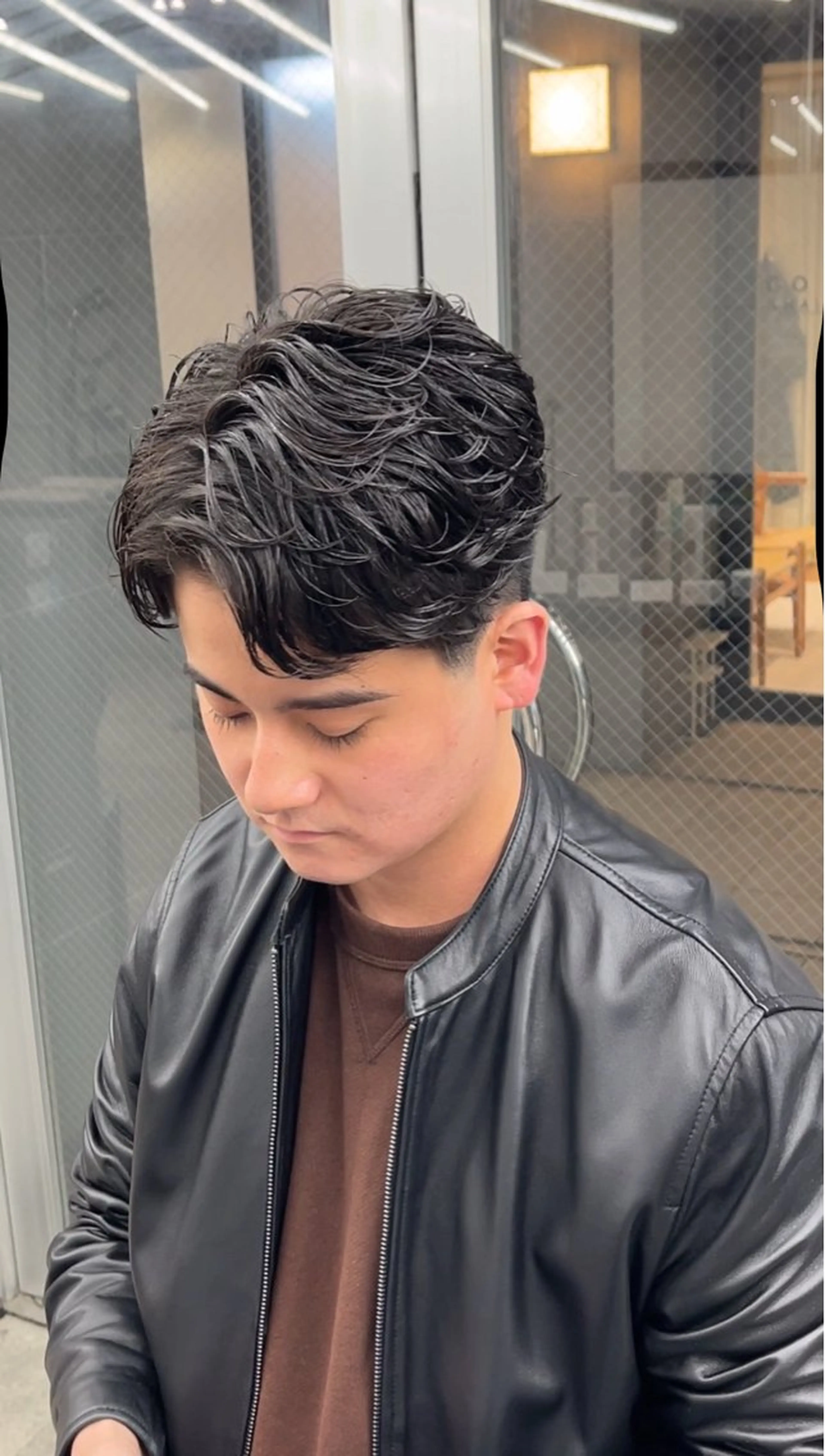 パーマ メンズ カット パーマ ØVARL　Jingumae所属・OVARL/ メンズパーマ/きらりのヘアスタイル