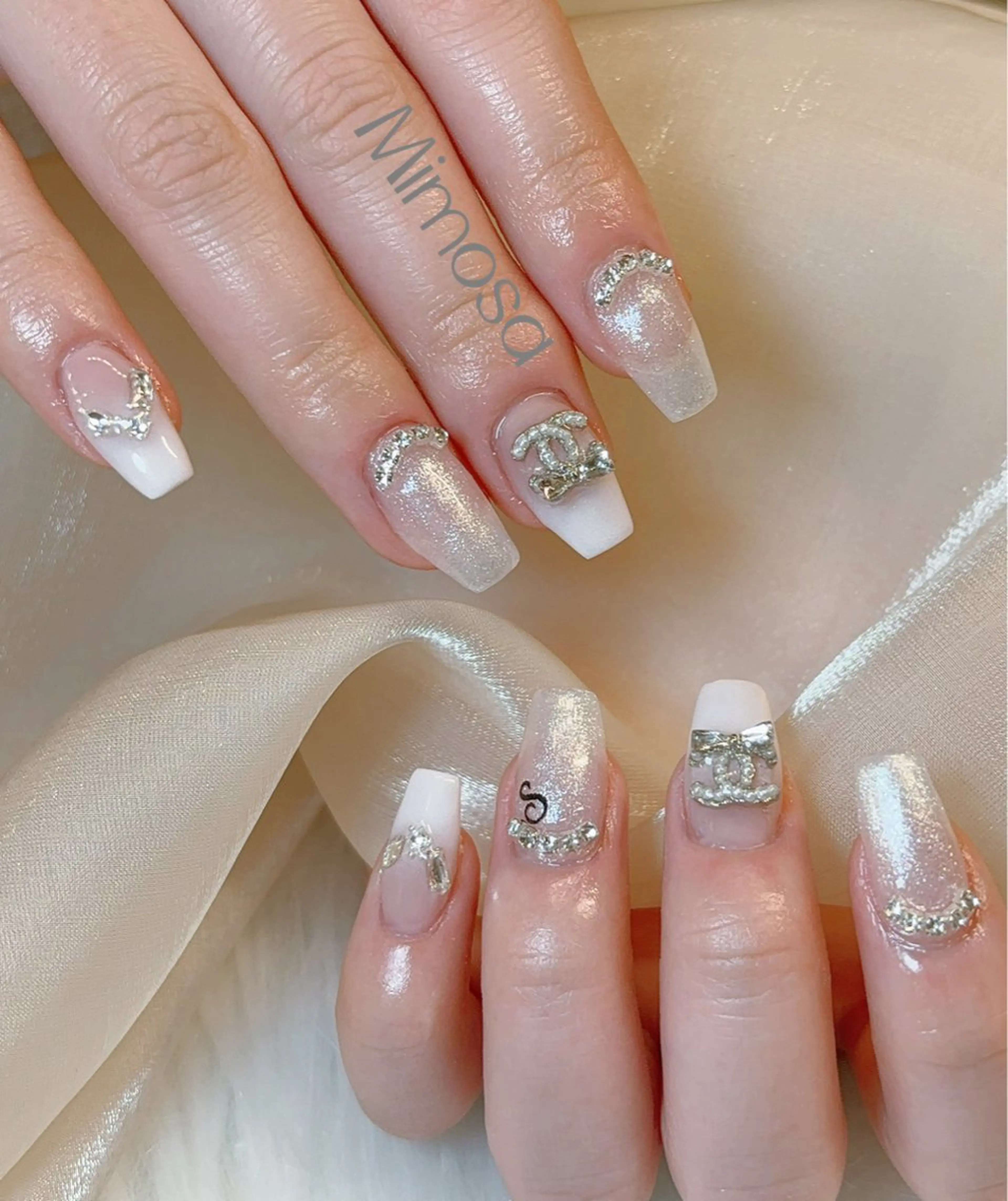 ネイル ハンドネイル 💛Mimosa💛 吉祥寺のネイルデザイン