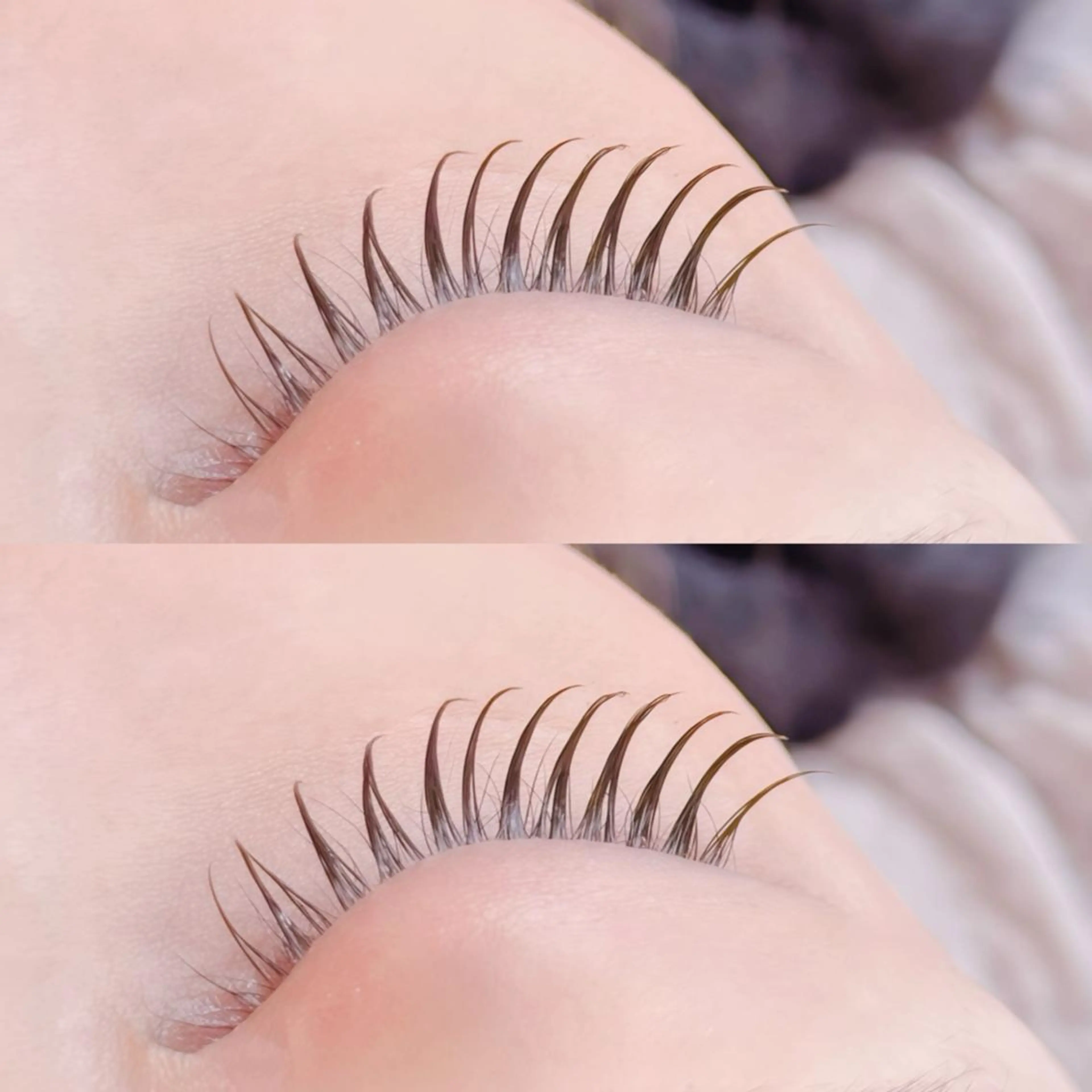 マツエク・マツパ 束感まつ毛 韓国風マツエク 一重×まつ毛パーマ Misaki 韓国風マツゲパーマのマツエク・マツパデザイン