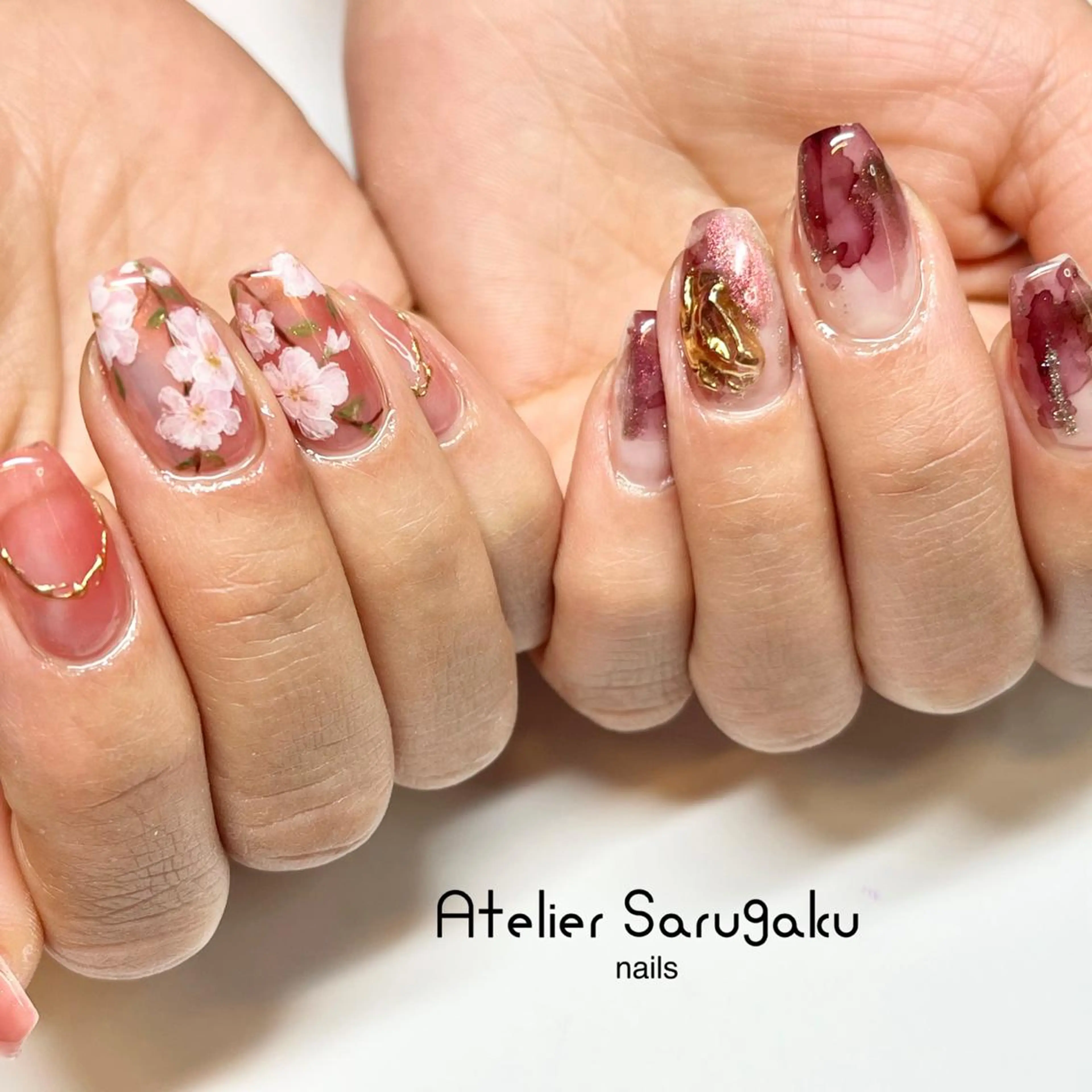 ネイル 駒沢大学sususu Marinaのネイルデザイン