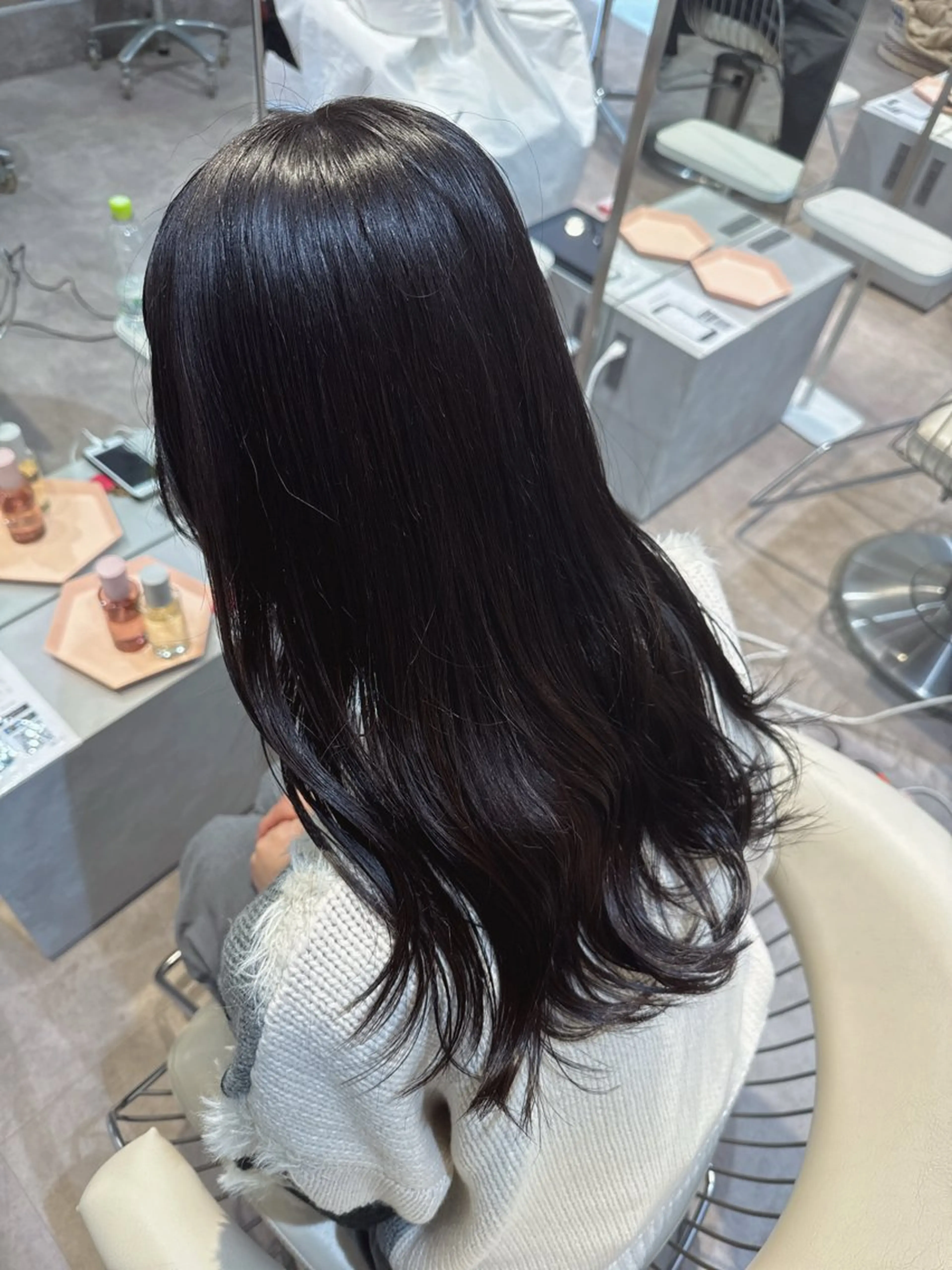 ミディアム カラー カット ヘアカラー トリートメント 💎透明感カラー特化 💎TAISEIのヘアスタイル