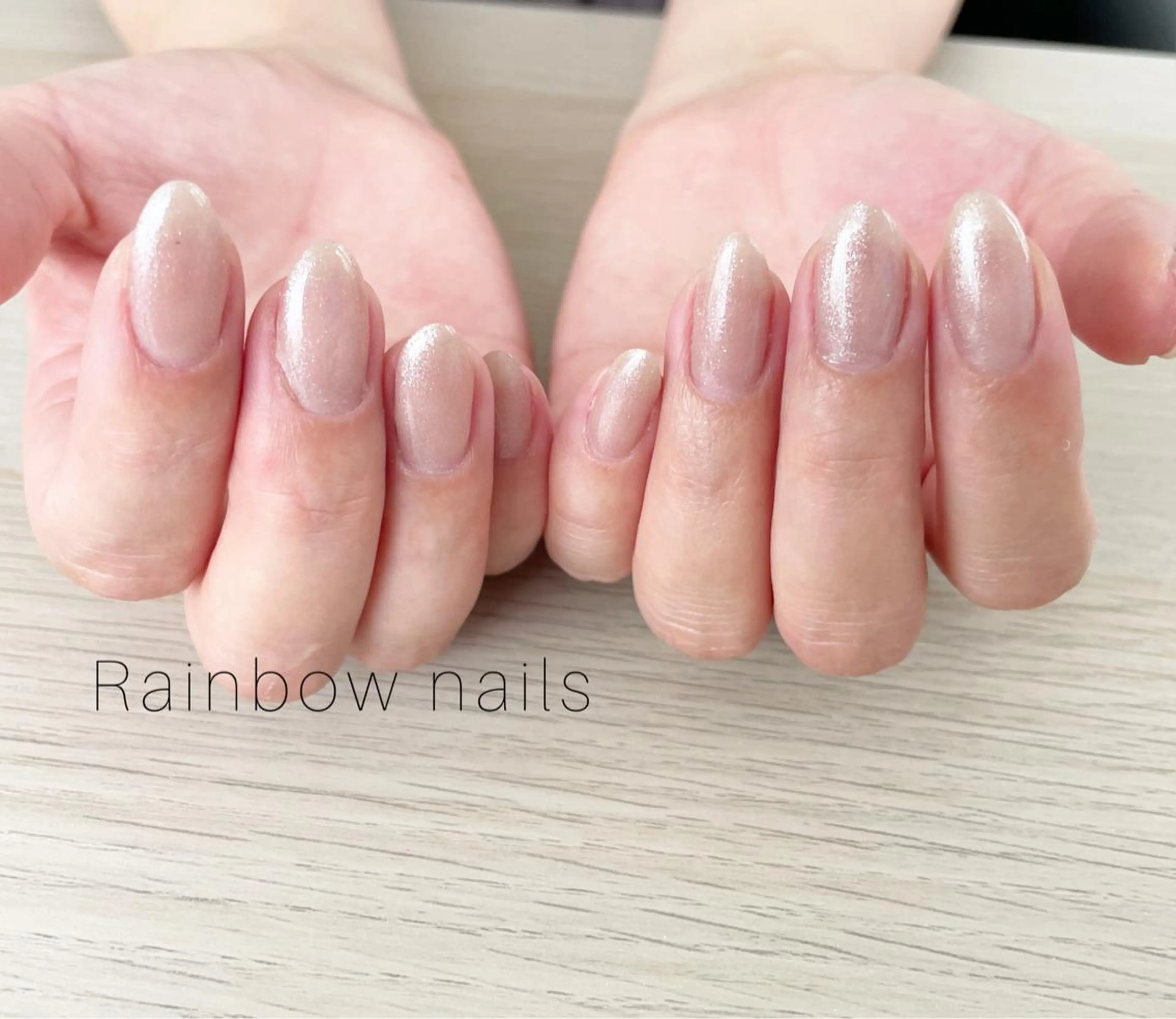 ネイル Rainbow nailsくろちゃんのネイルデザイン