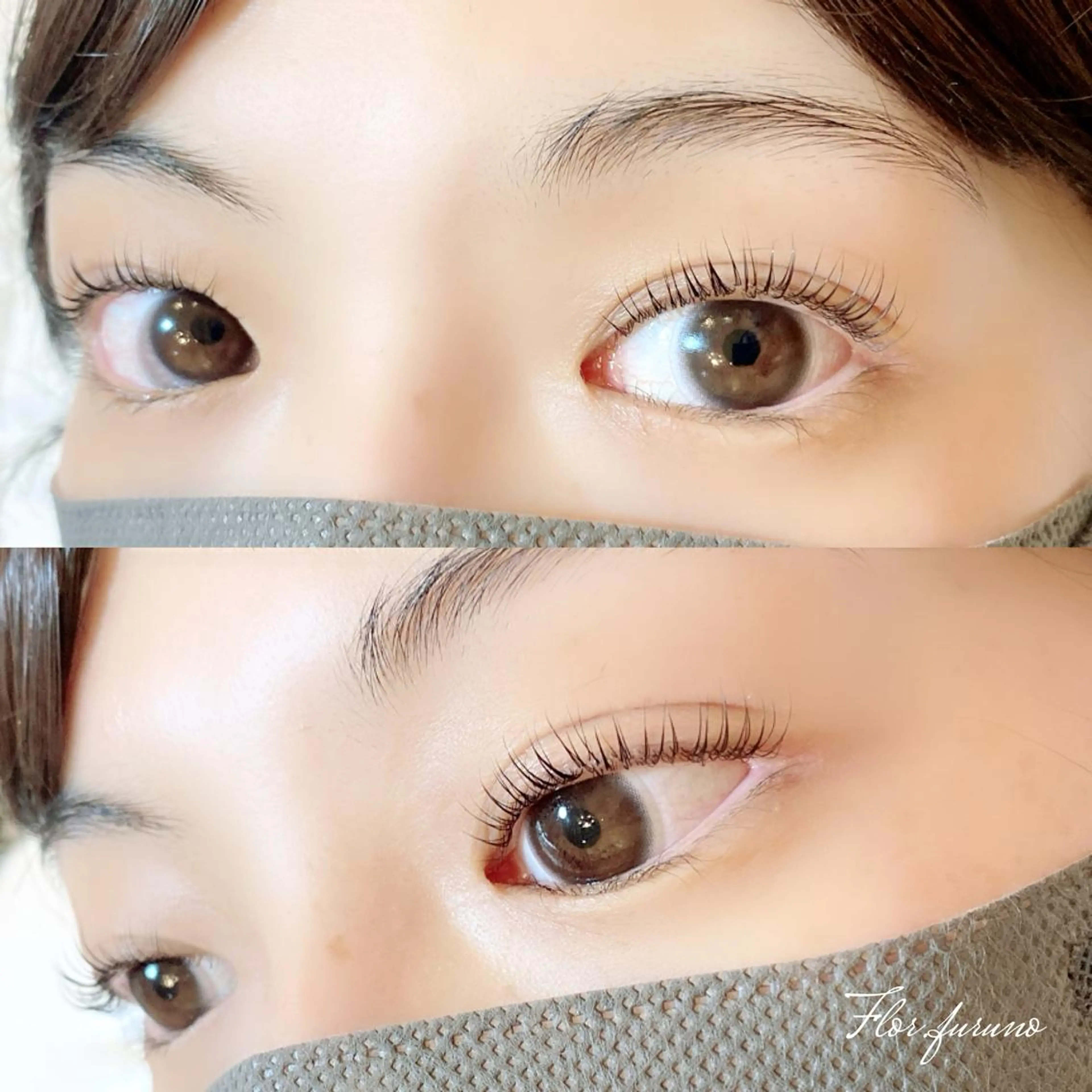マツエク・マツパ アイブロウ マツパ Flor上大岡 ＊フルノ リナ＊のマツエク・マツパデザイン