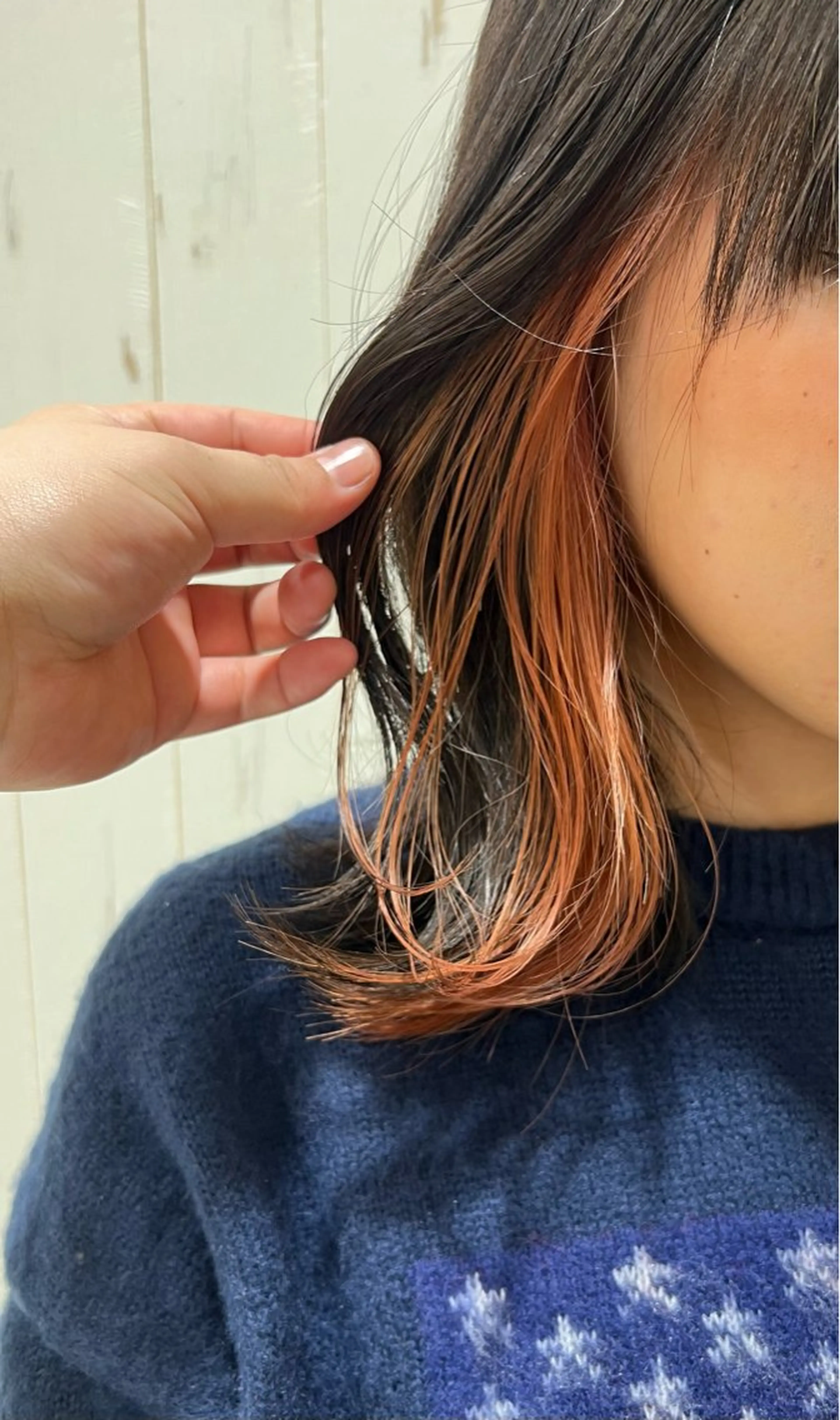 ミディアム ボブ ハイライト 髪質改善 レイヤーカット hair salon FAN所属・FANスタイリスト Ⓜ️EIのヘアスタイル