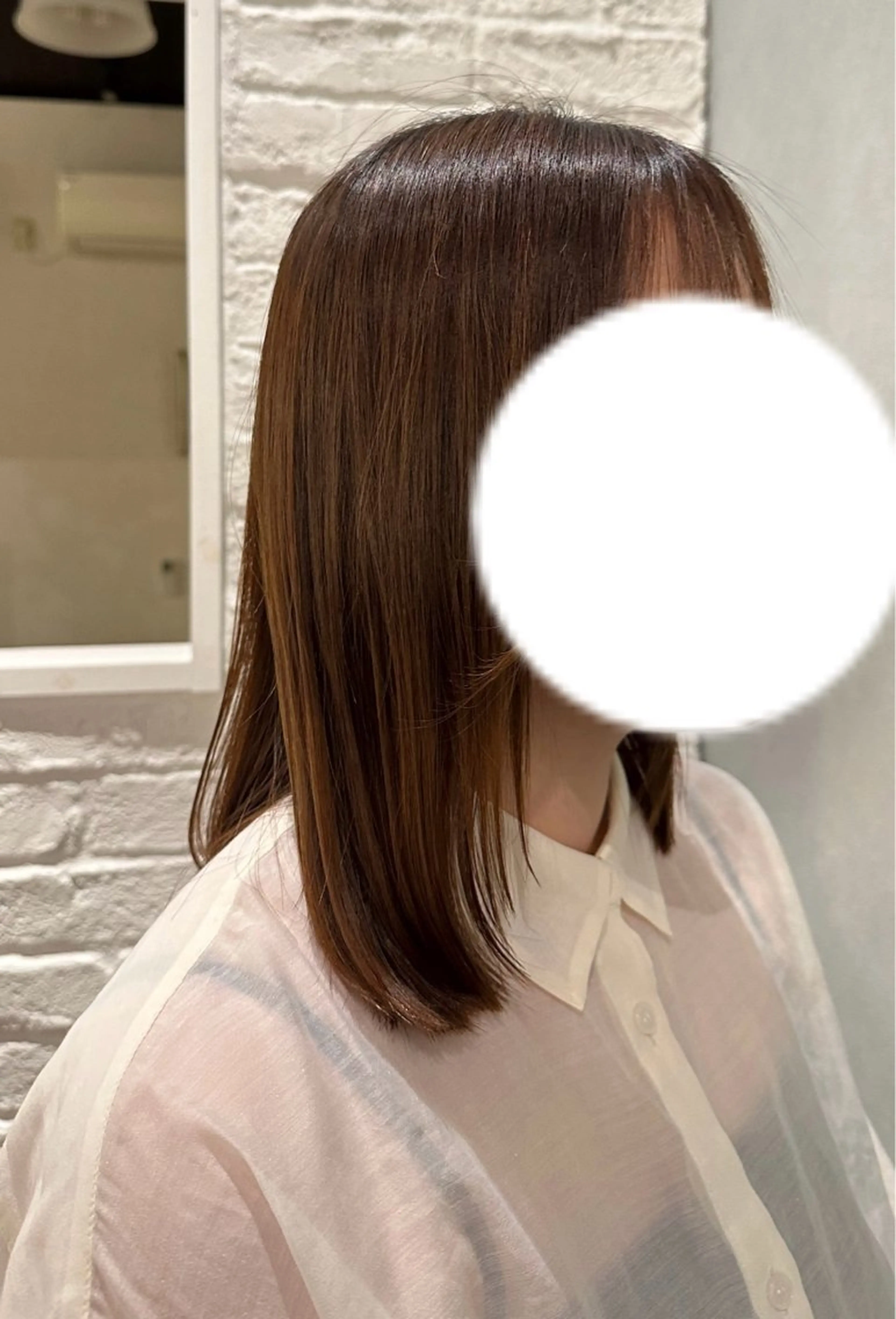 ミディアム 和泉市／mahae 吉田のヘアスタイル