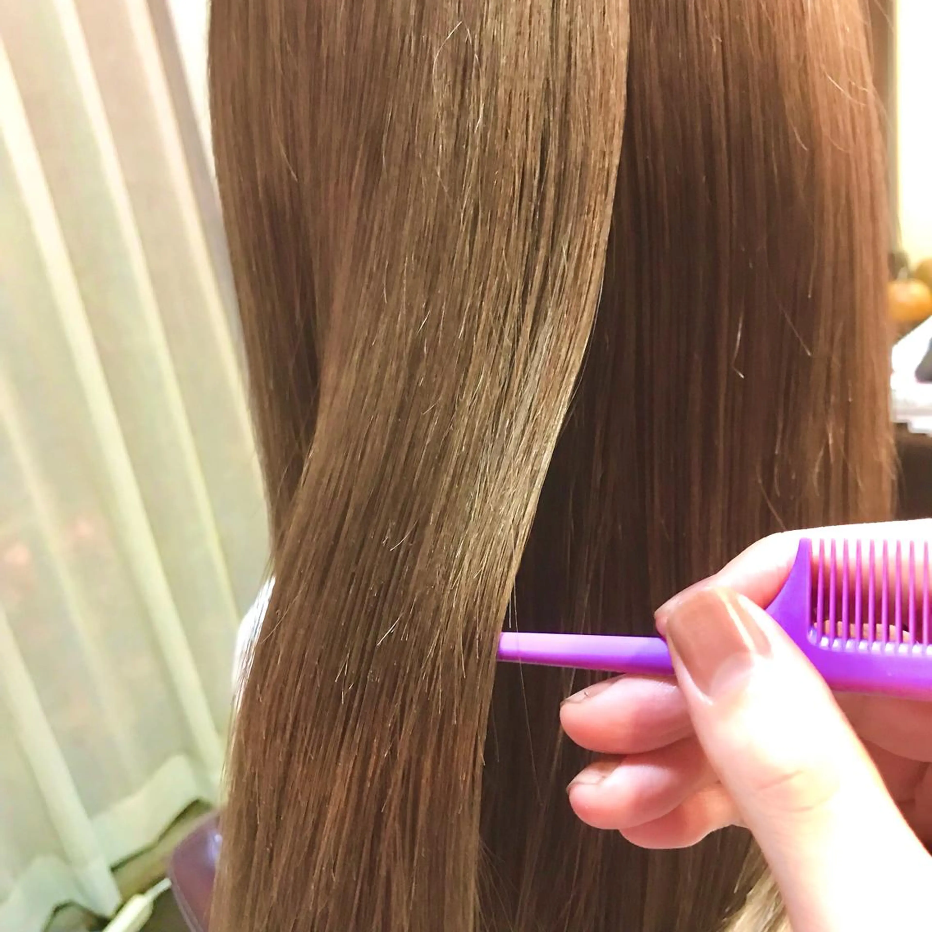 セミロング 髪質改善 トリートメント 💎透明感カラー特化 💎TAISEIのヘアスタイル