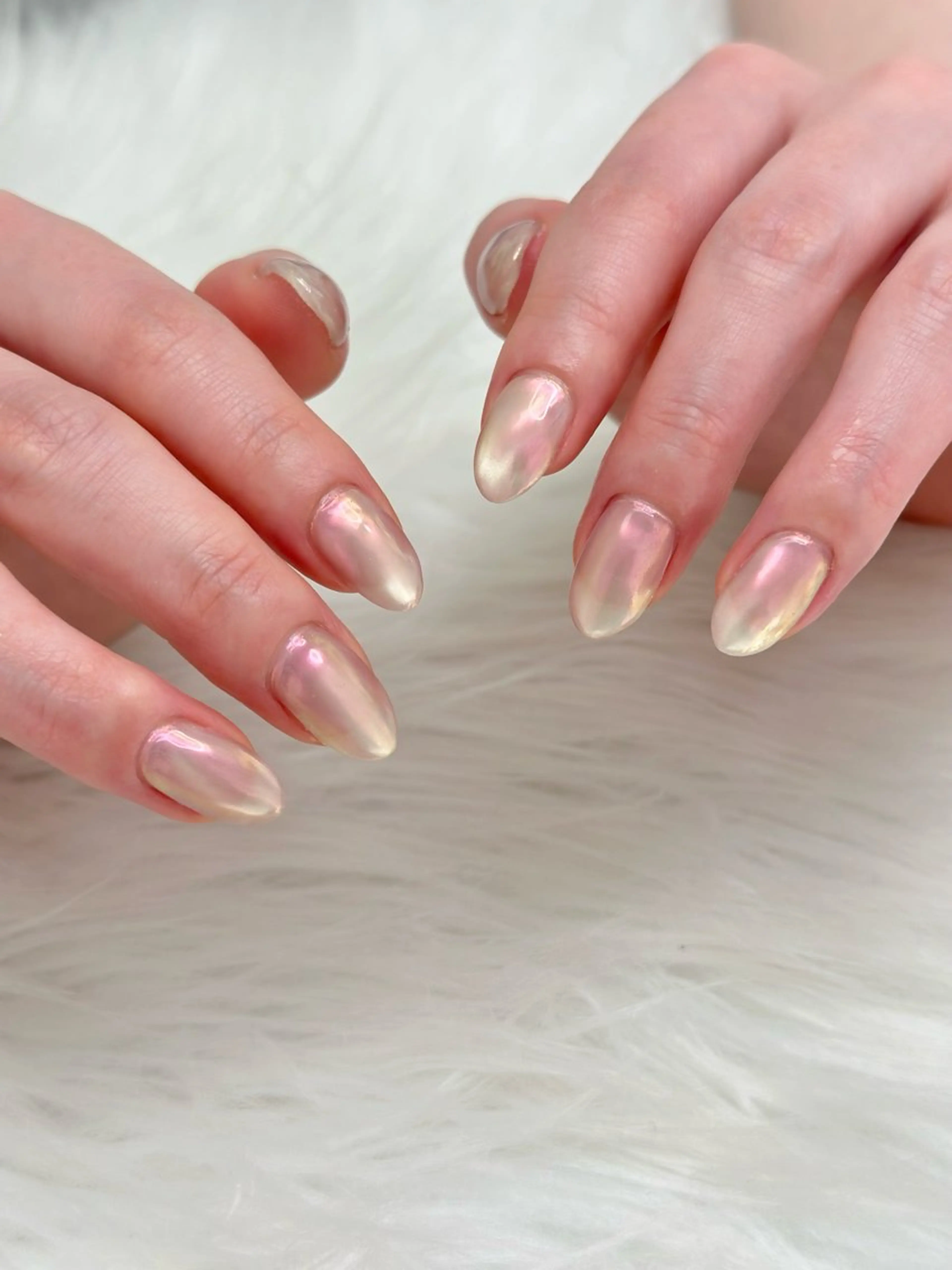 ネイル マグネットネイル ミラーネイル ハンドネイル atelier Ash所属・atelier Ashのネイルデザイン