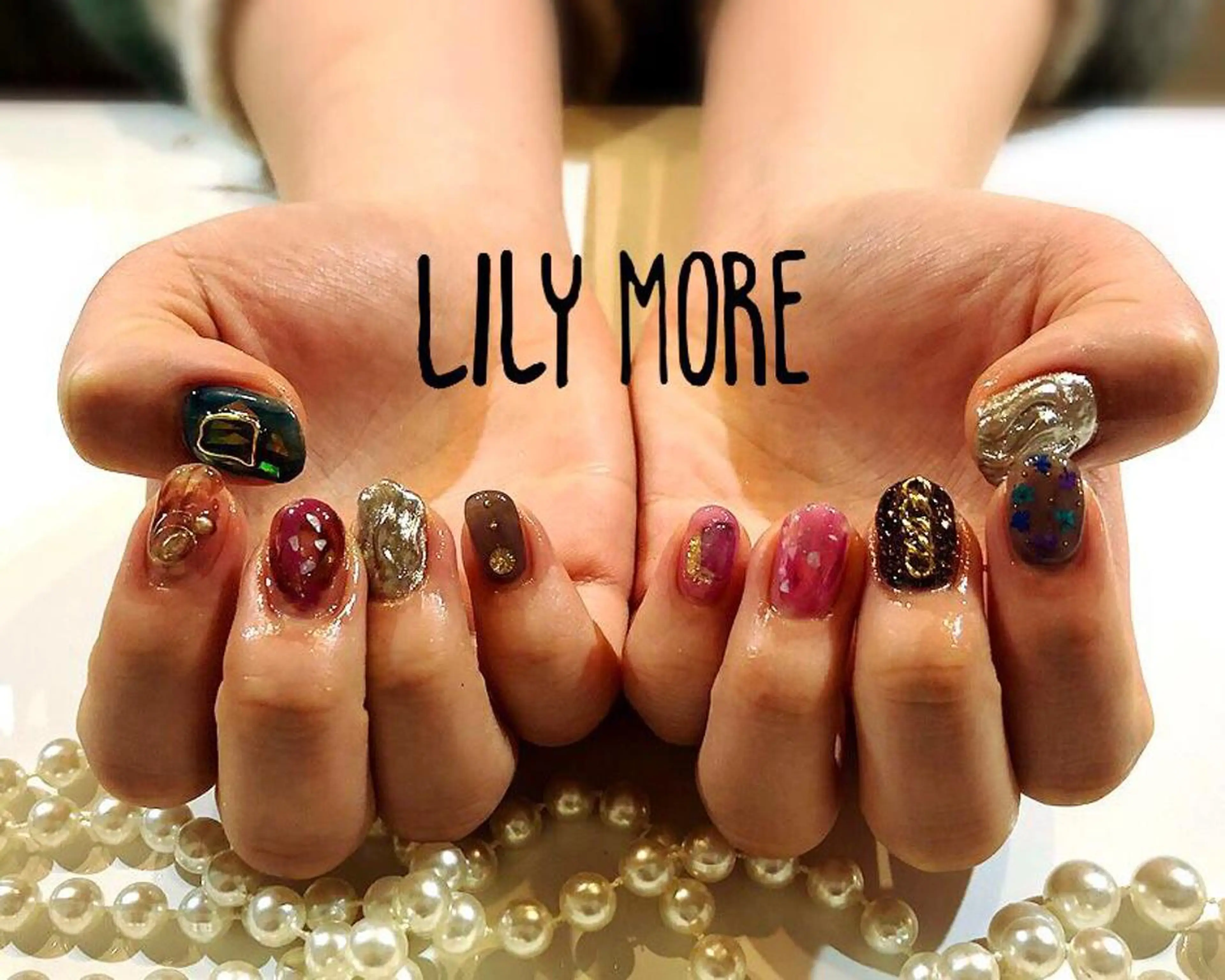 ネイル ニュアンスネイル Lily closetのネイルデザイン