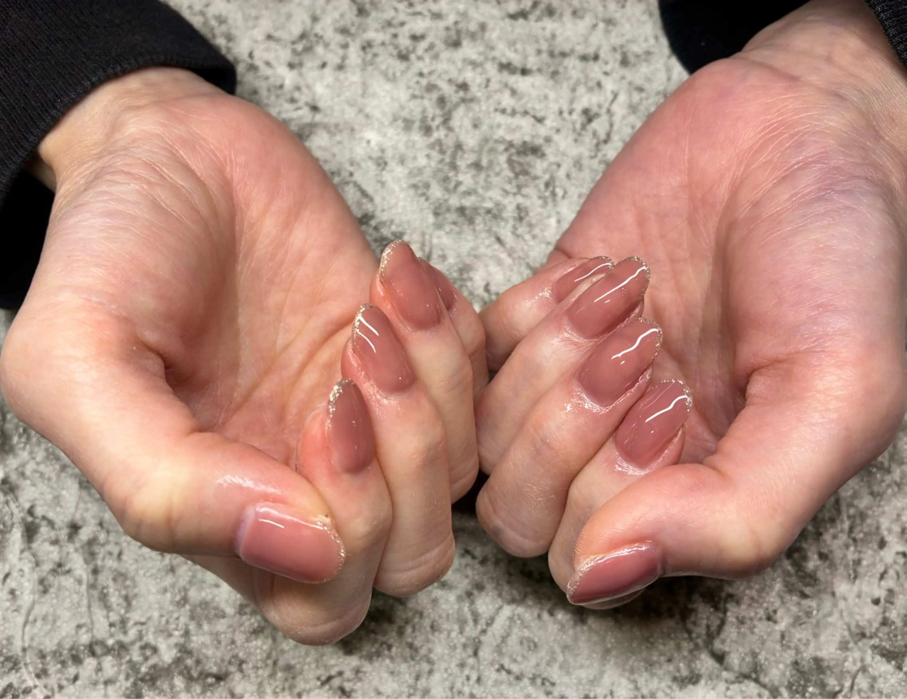 ネイル キラキラネイル ラメ(グリッター) 【Ranan】 MIHOのネイルデザイン