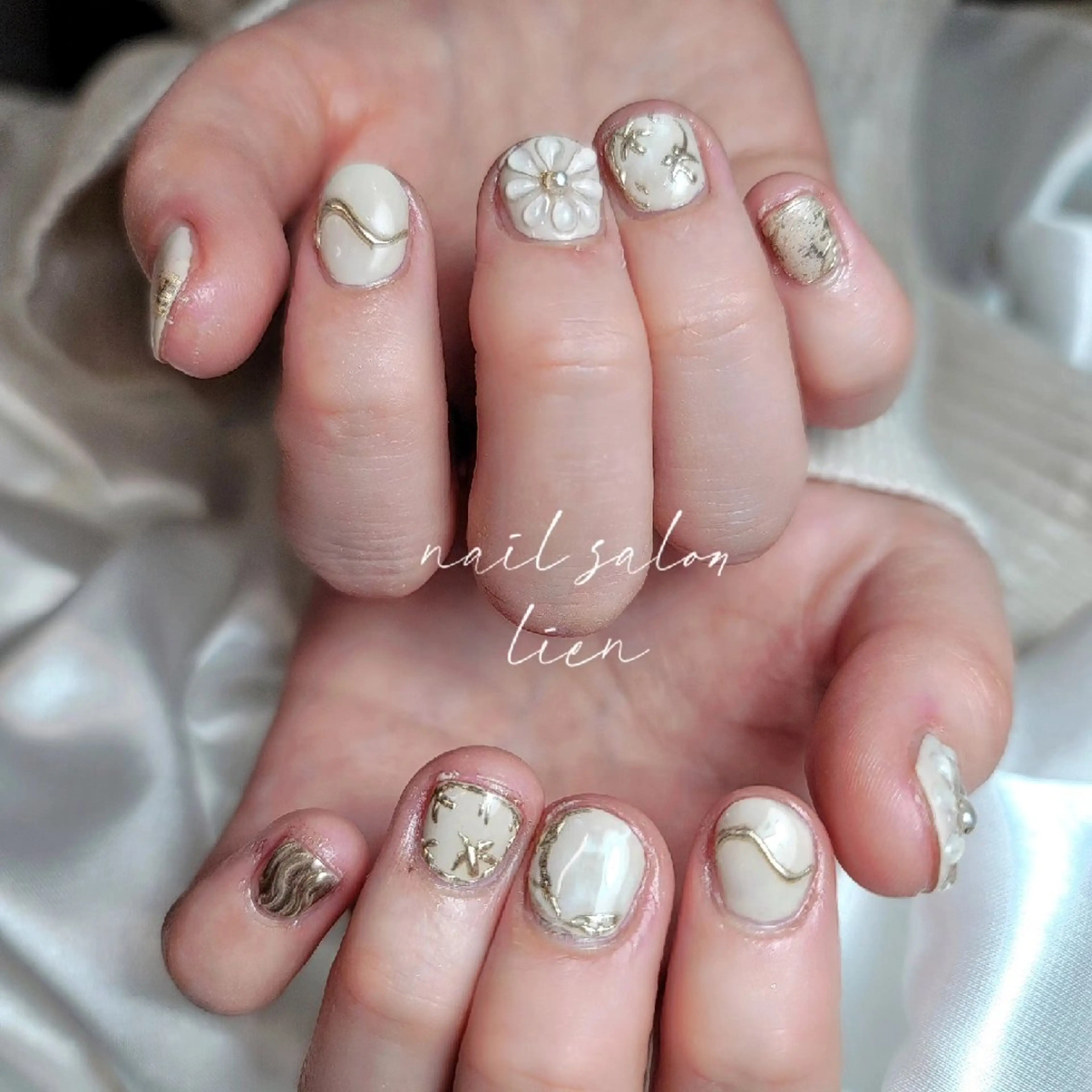 ネイル ハンドネイル プライベートサロン lienのネイルデザイン
