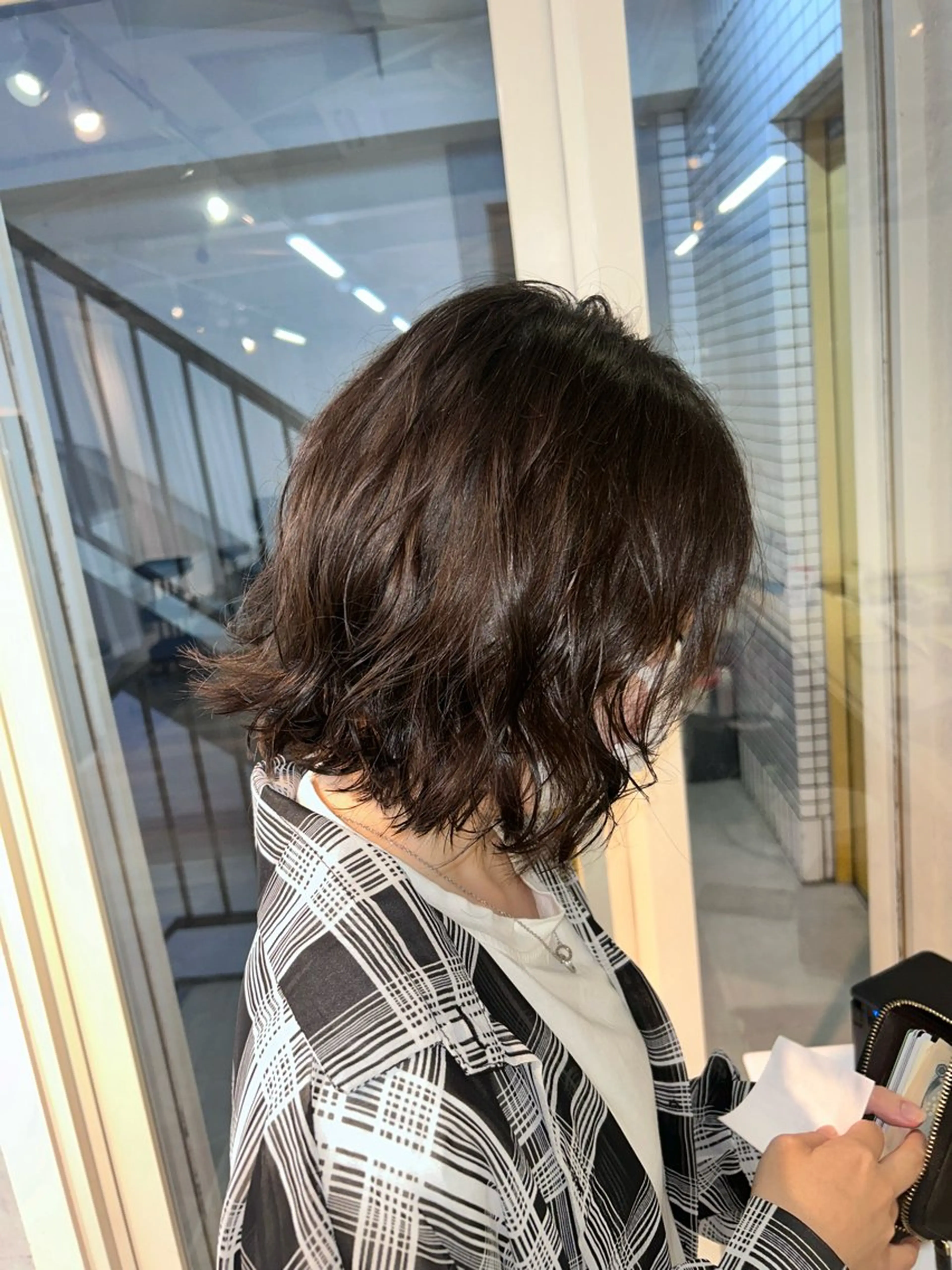 ショート パーマ ブリーチ/アレンジ/ 19歳/新宿/アリルのヘアスタイル