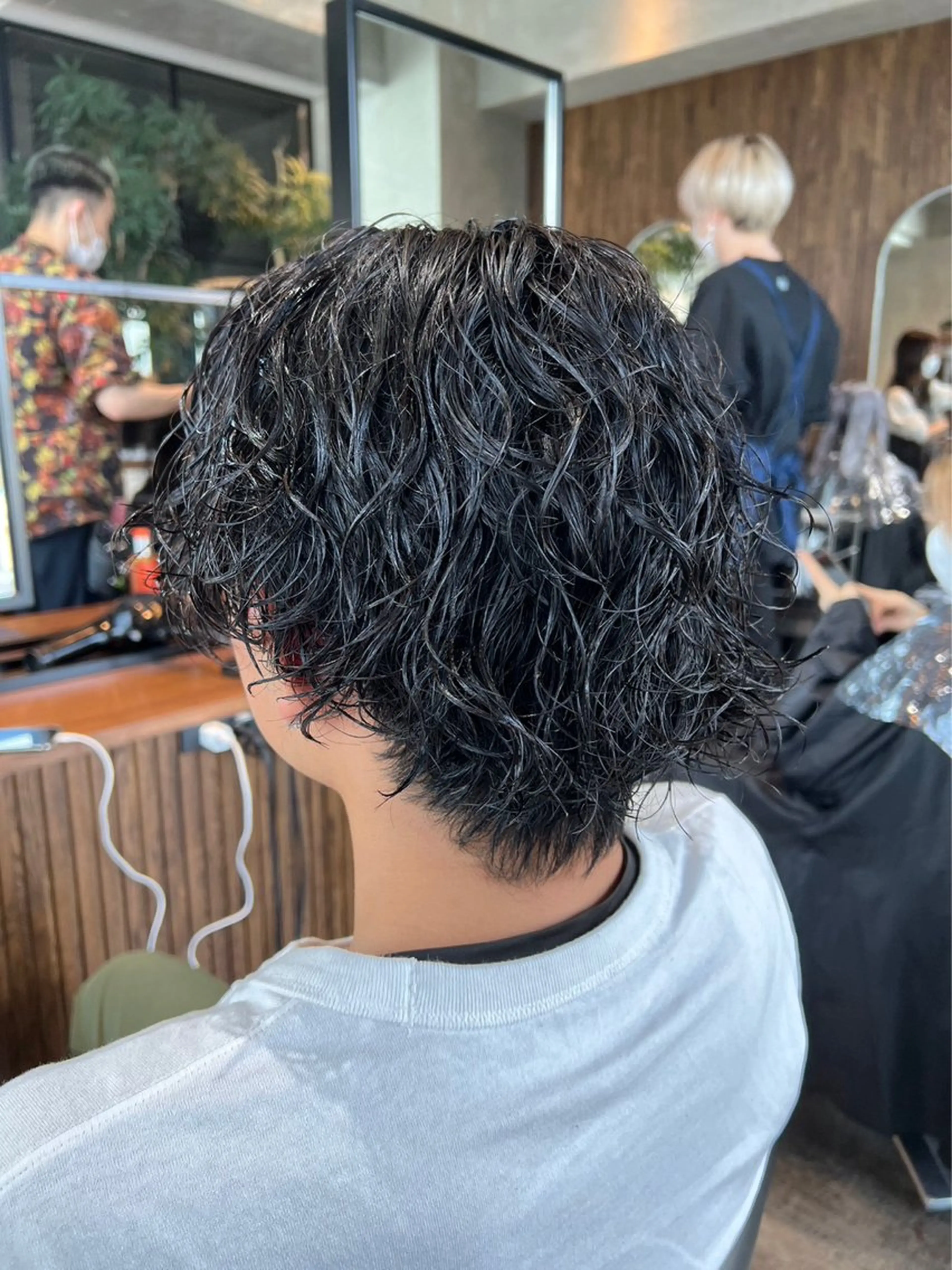 パーマ メンズ メンズパーマ メンズ特化ニュアンス パーマ RYOのヘアスタイル