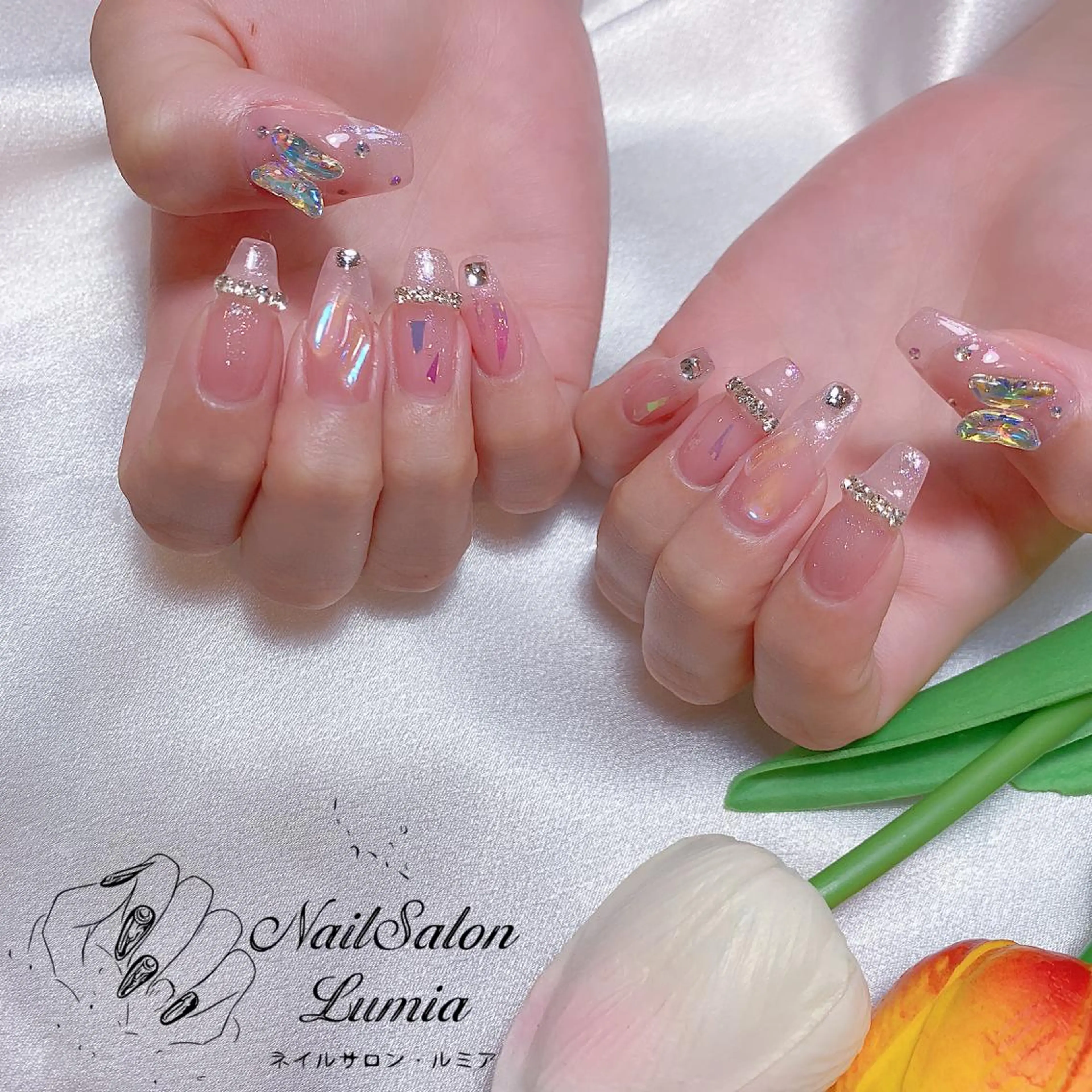 ネイル ワンホンネイル ハンドネイル ネイルサロン ルミア Lumia 店長のネイルデザイン