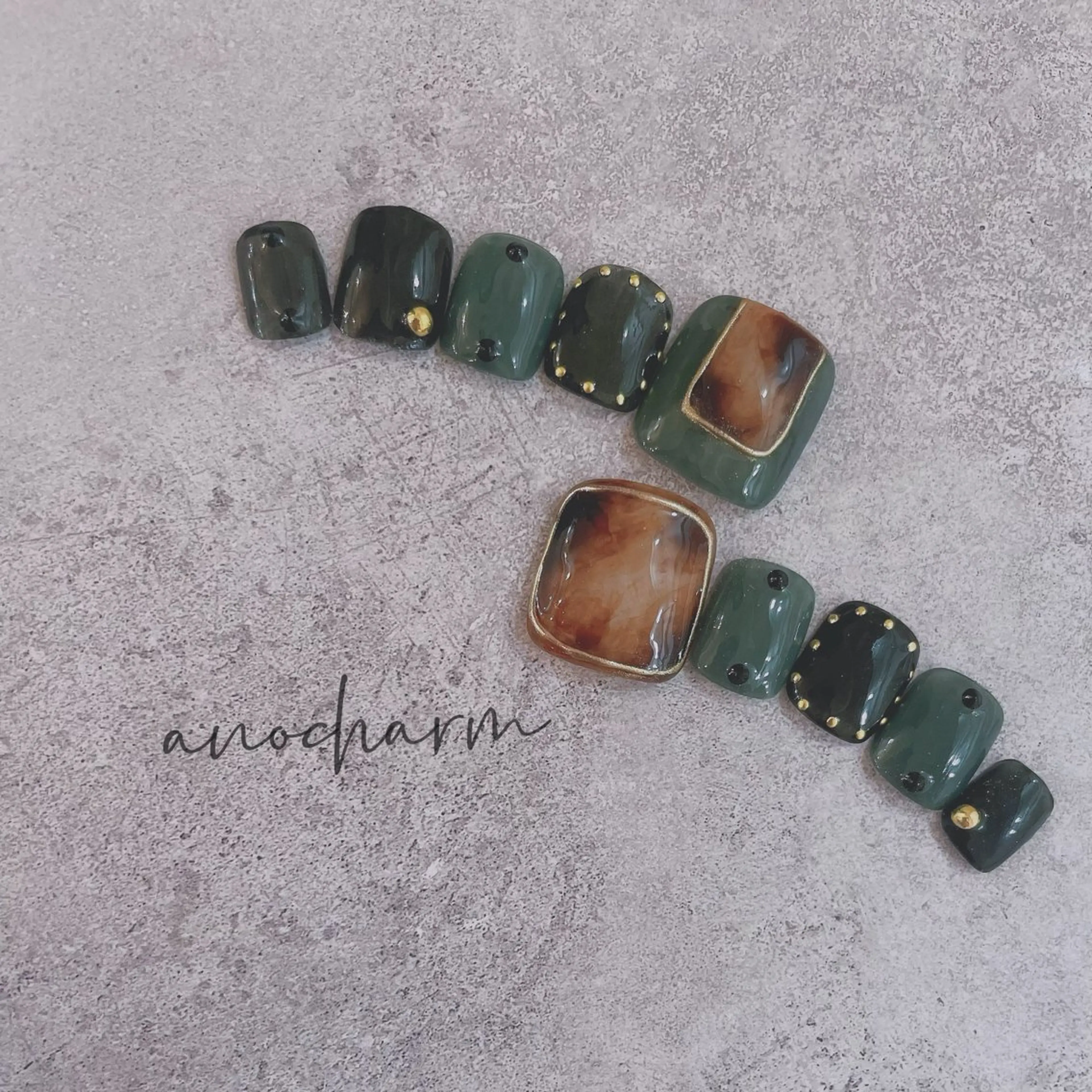 ネイル フットネイル anocharm by Royd.所属・anocharm _annaのマツエク・マツパデザイン